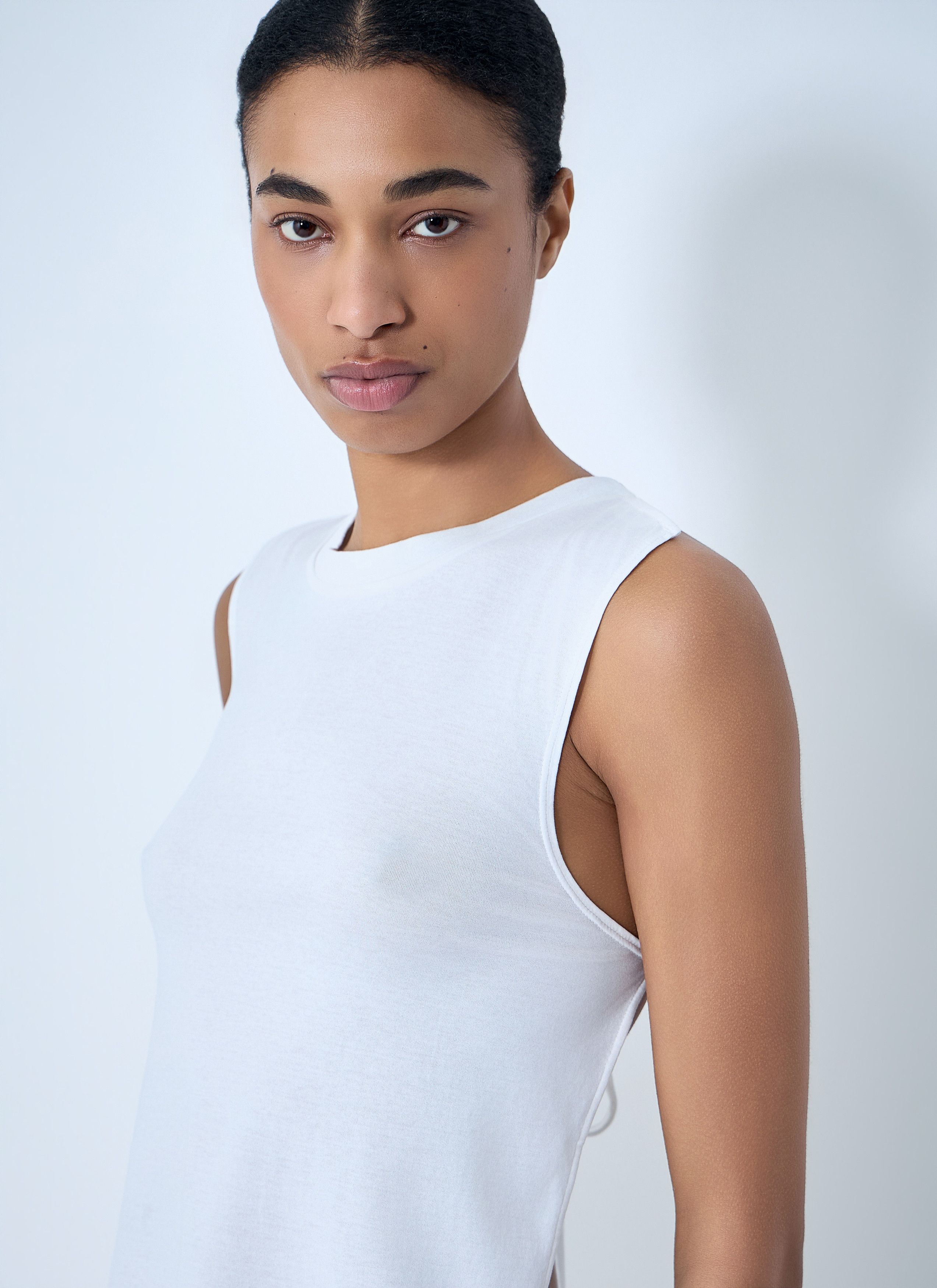 RIER Sleeveless Cotton Tank Top Size L / US 10 / IT 46 - 5 Thumbnail