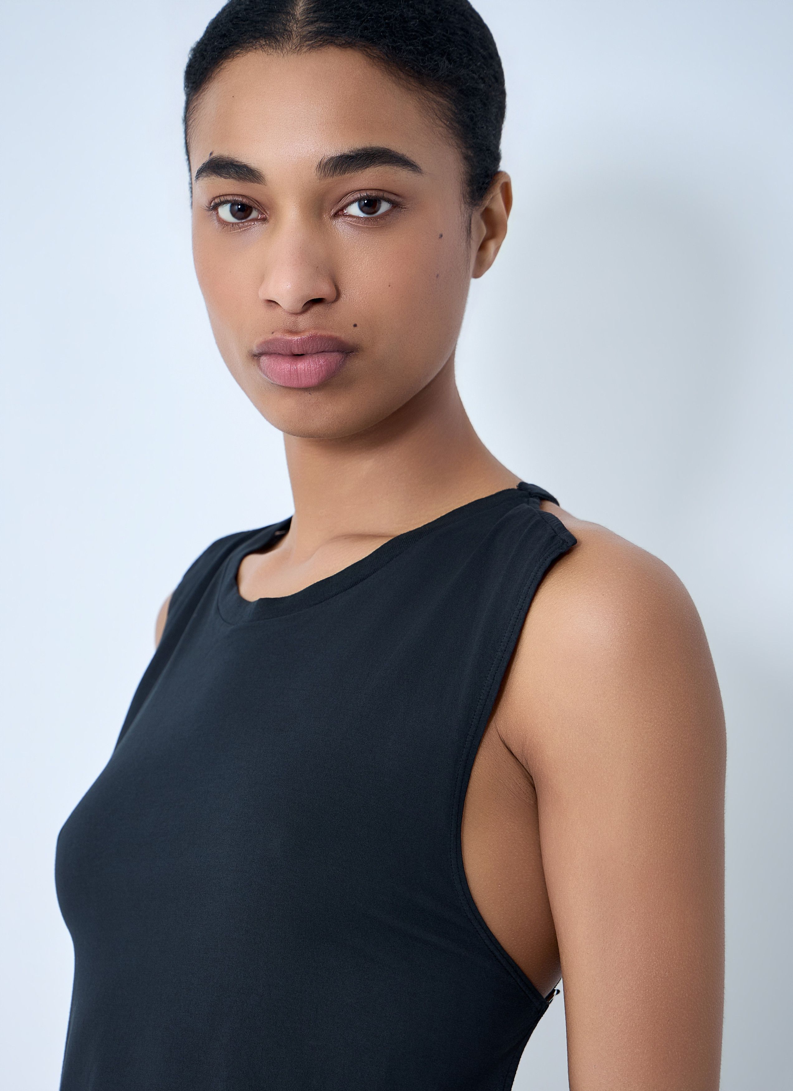 RIER Sleeveless Cotton Tank Top Size L / US 10 / IT 46 - 5 Thumbnail
