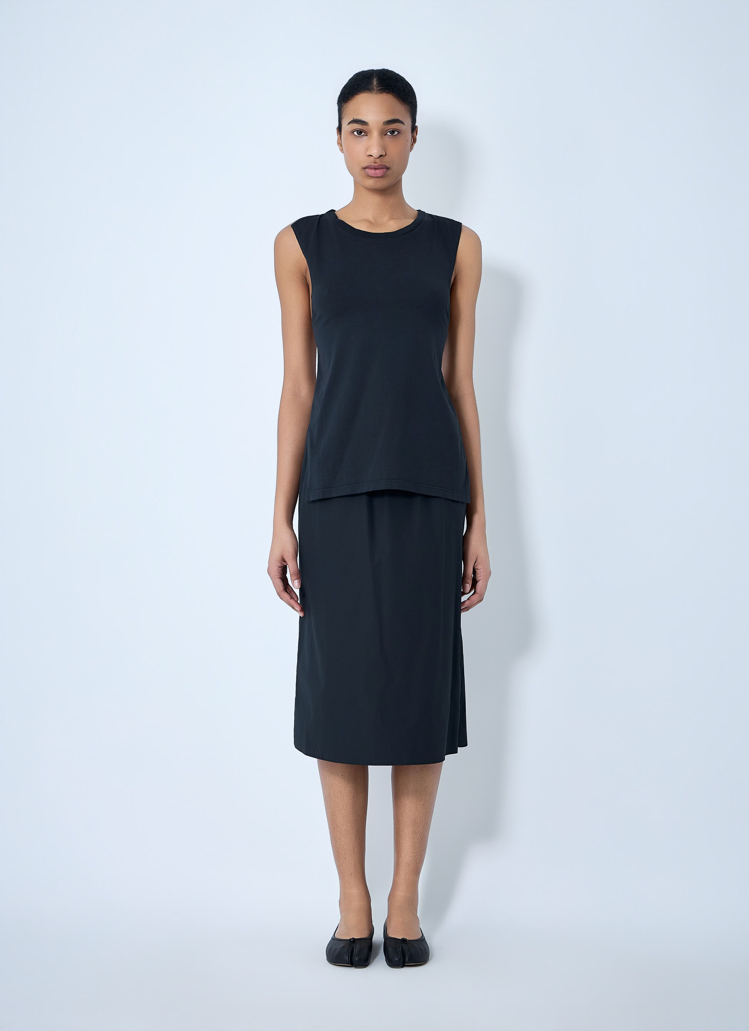 RIER Sleeveless Cotton Tank Top Size M / US 6-8 / IT 42-44 - 2 Thumbnail