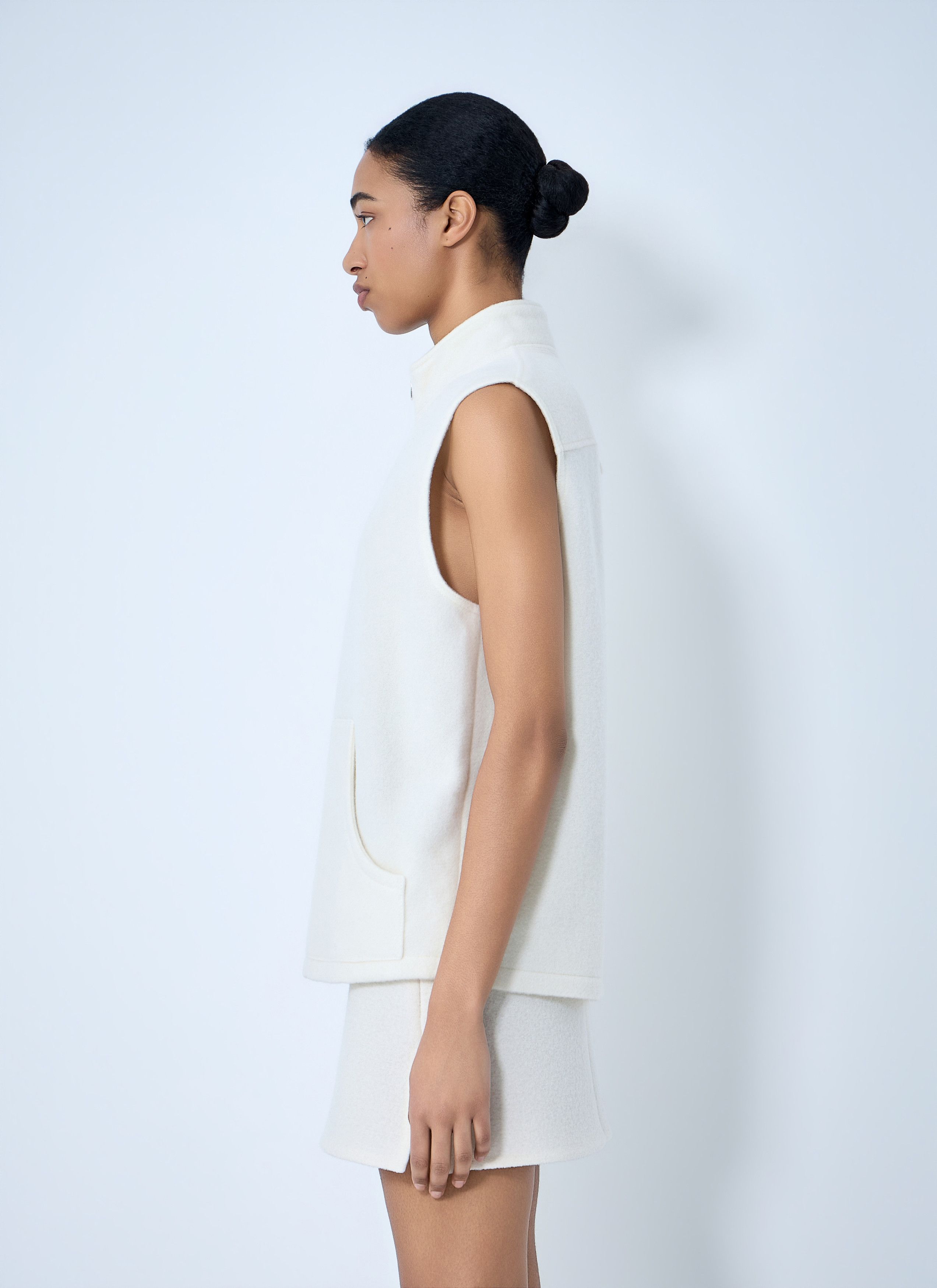 RIER Sleeveless Zip Vest Size L / US 10 / IT 46 - 3 Thumbnail