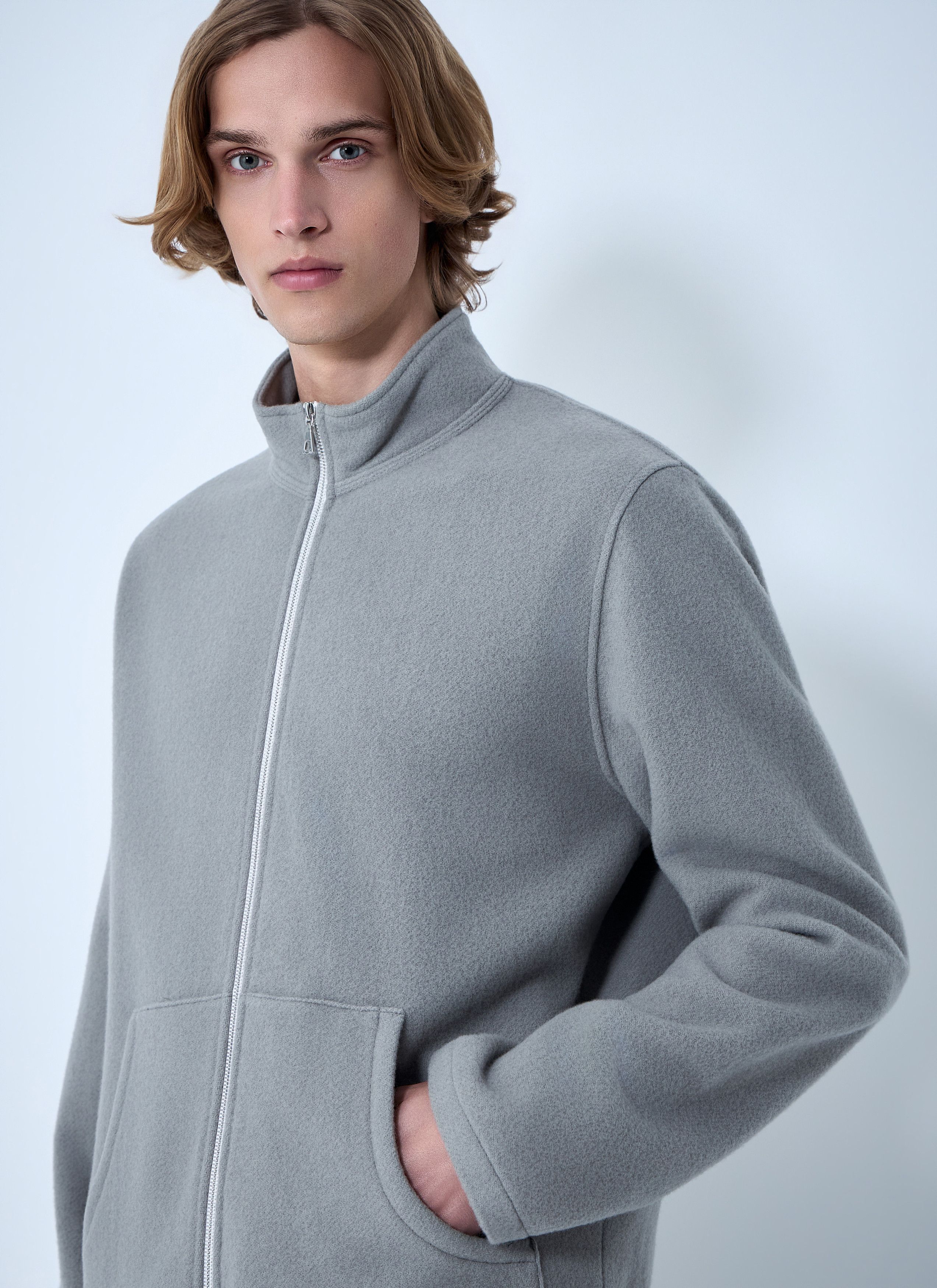 RIER Full-Zip Fleece Jacket Size L / US 10 / IT 46 - 5 Thumbnail