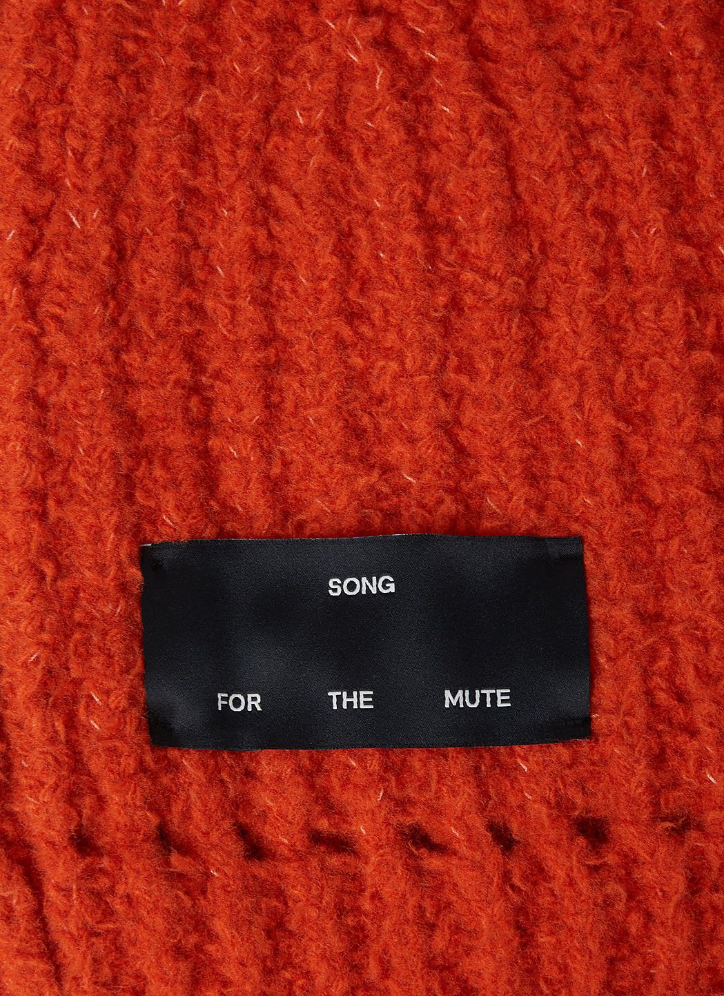 Song For The Mute Oversized Knitted Balaclava Size ONE SIZE - 3 Thumbnail