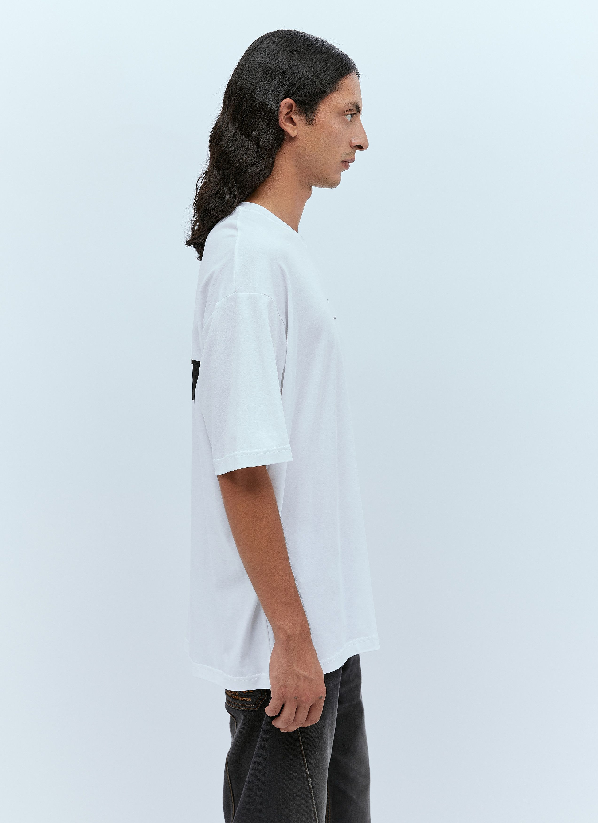 Song For The Mute Oversized Logo Print T-Shirt Size US XL / EU 56 / 4 - 3 Thumbnail