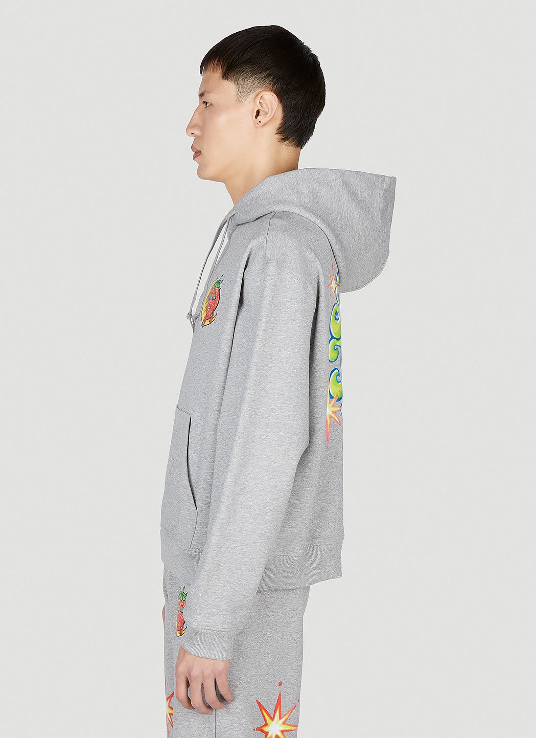 Sky High Farm Workwear Printed Hooded Sweatshirt Size US M / EU 48-50 / 2 - 3 Thumbnail