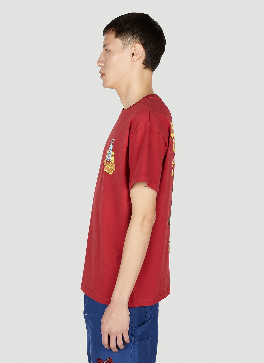 Sky High Farm Workwear Printed T-Shirt Size L / US 10 / IT 46 - 3 Thumbnail