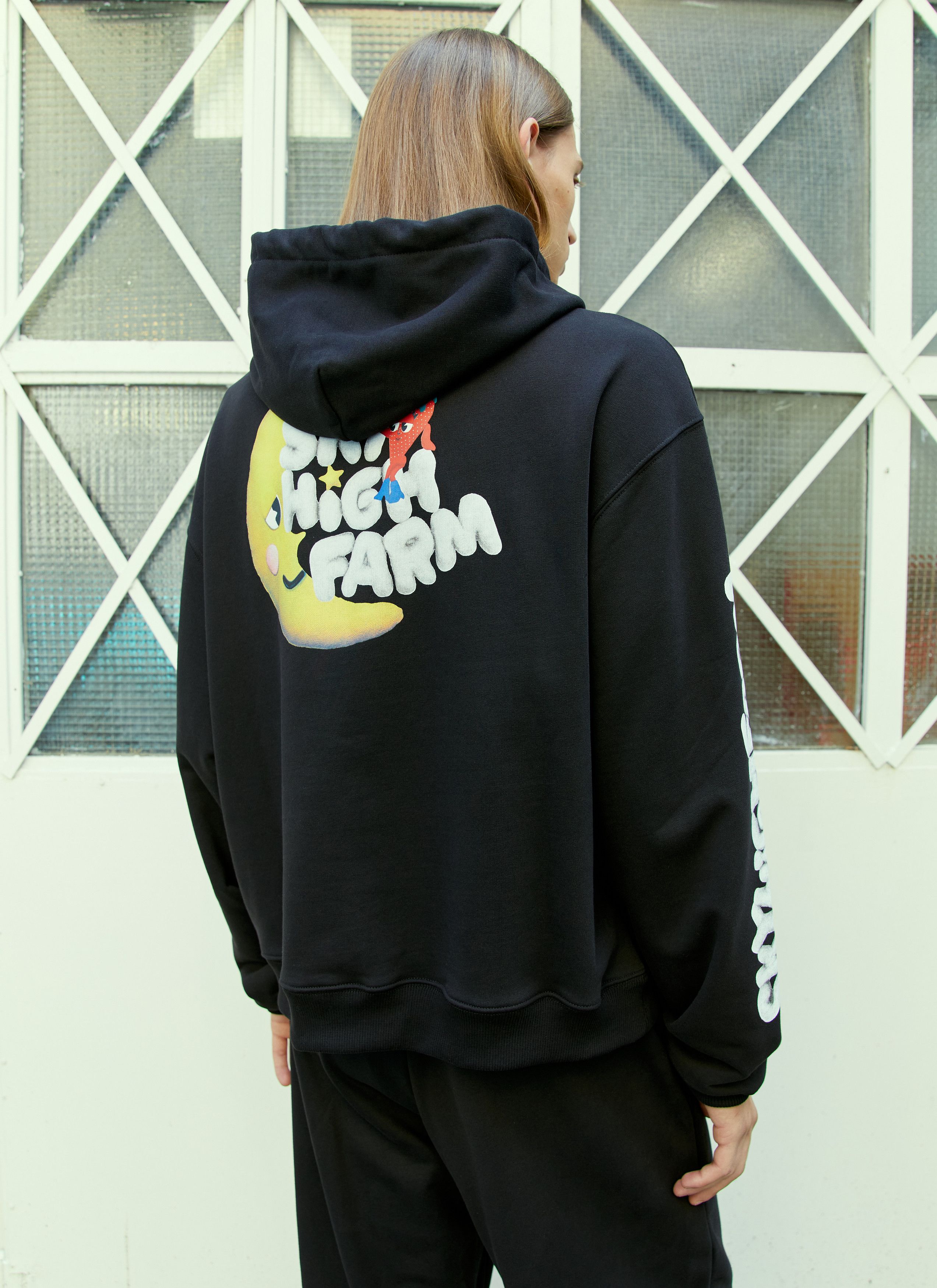 Sky High Farm Workwear Graphic Print Hooded Sweatshirt Size XS / US 0-2 / IT 36-38 - 5 Thumbnail