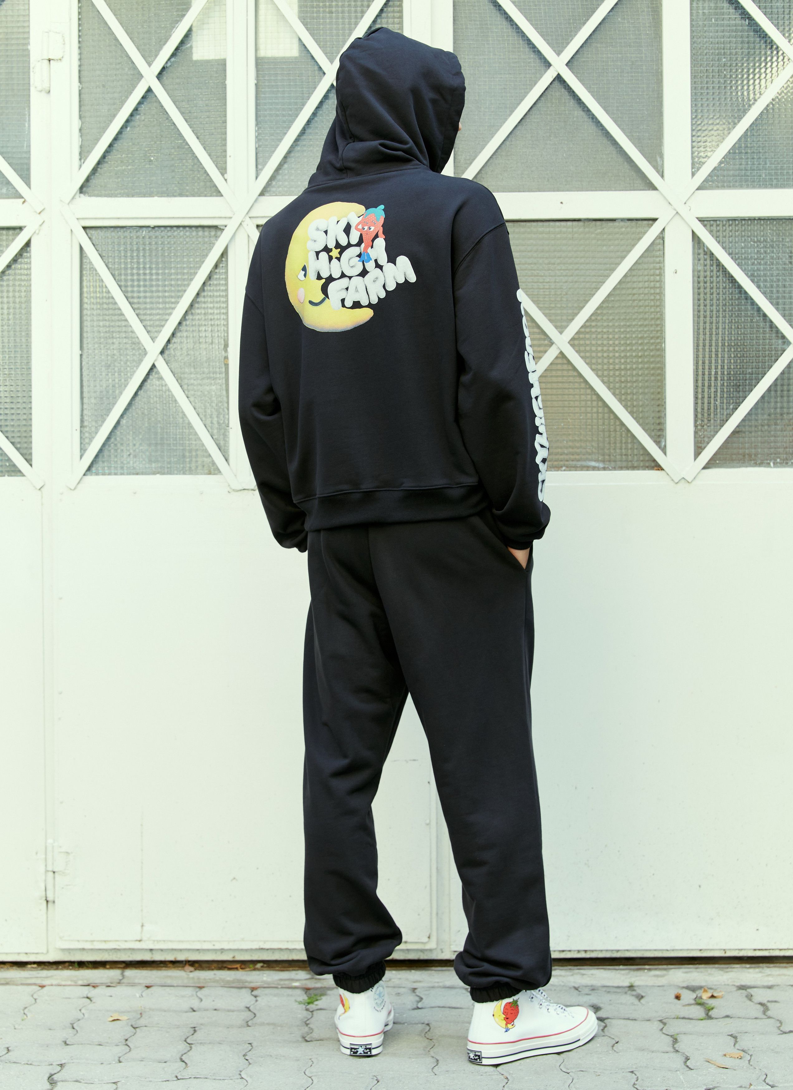 Sky High Farm Workwear Graphic Print Hooded Sweatshirt Size US L / EU 52-54 / 3 - 3 Thumbnail