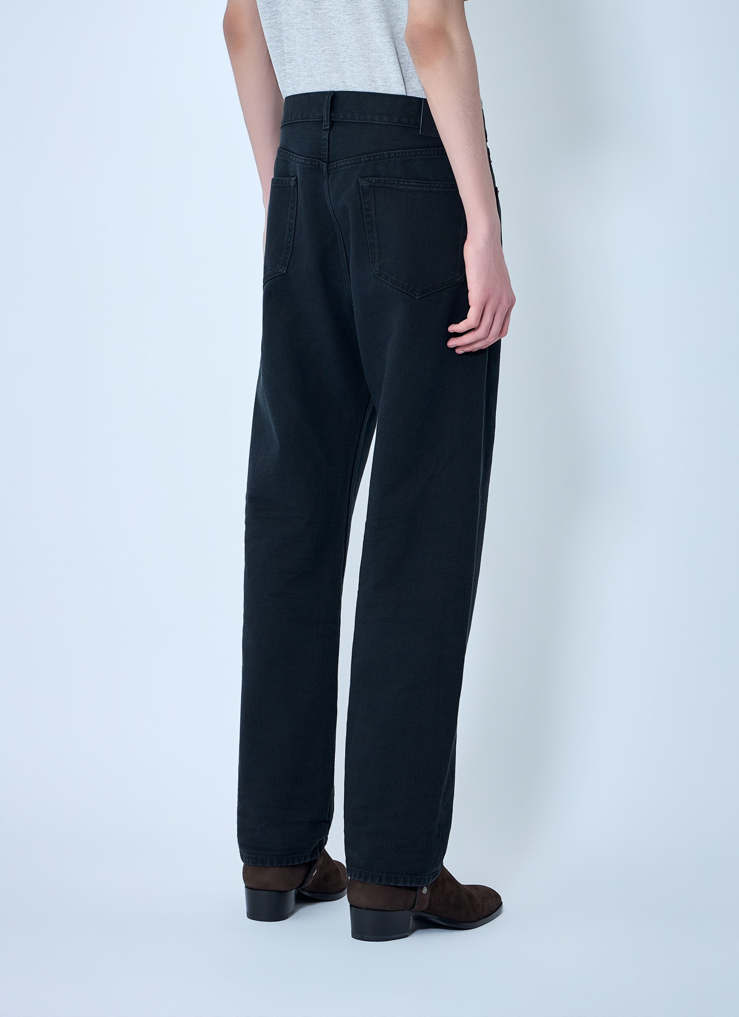 Saint Laurent Paris Loose Straight Denim Pants Size US 32 / EU 48 - 4 Thumbnail