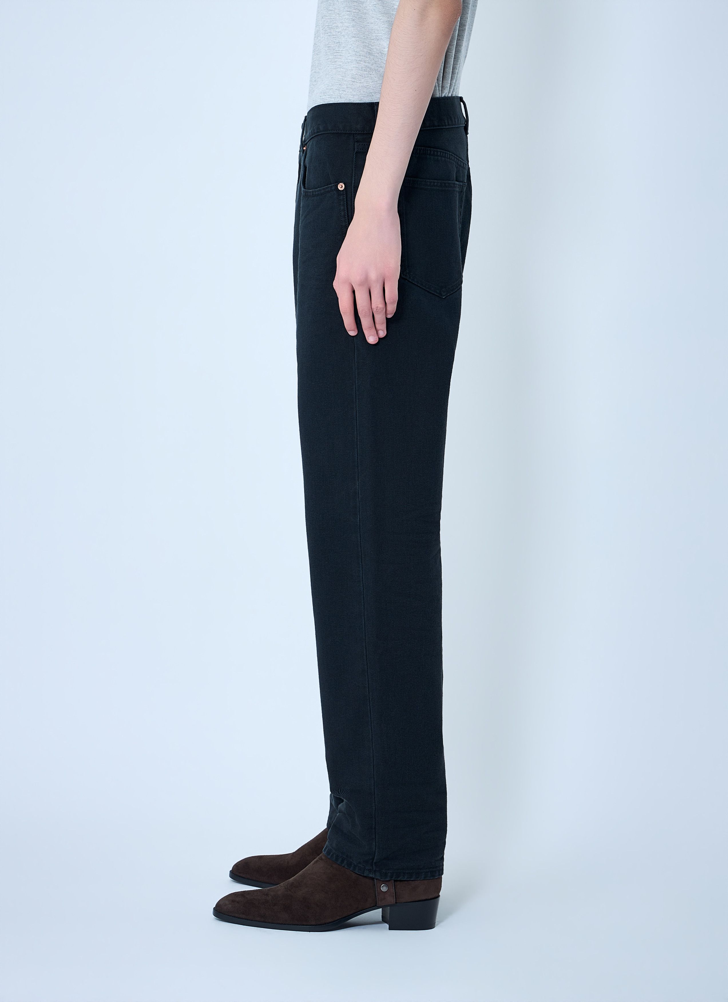 Saint Laurent Paris Loose Straight Denim Pants Size US 32 / EU 48 - 3 Thumbnail