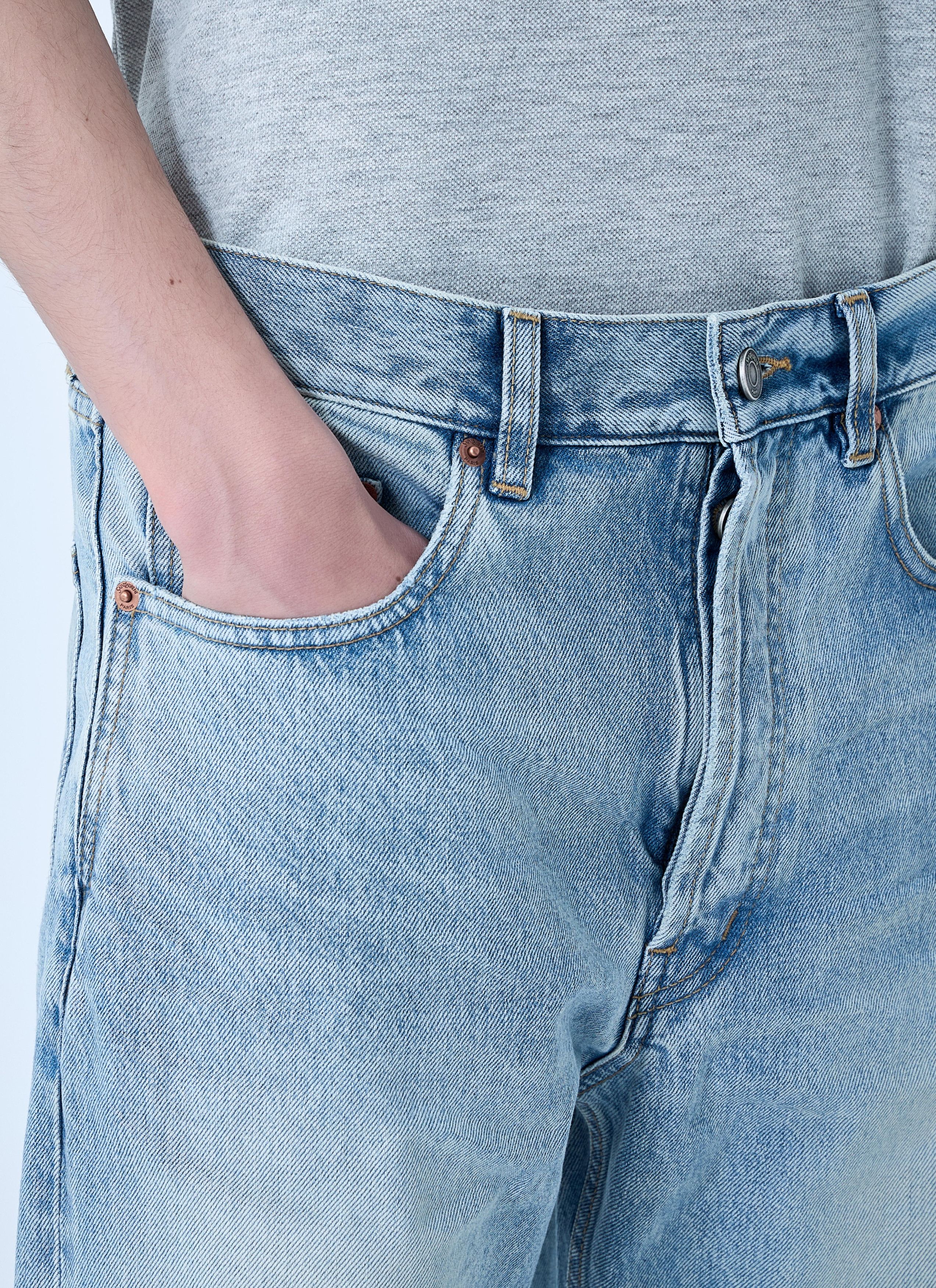 Saint Laurent Paris Loose Straight Mid-Rise Jeans Size US 32 / EU 48 - 5 Thumbnail