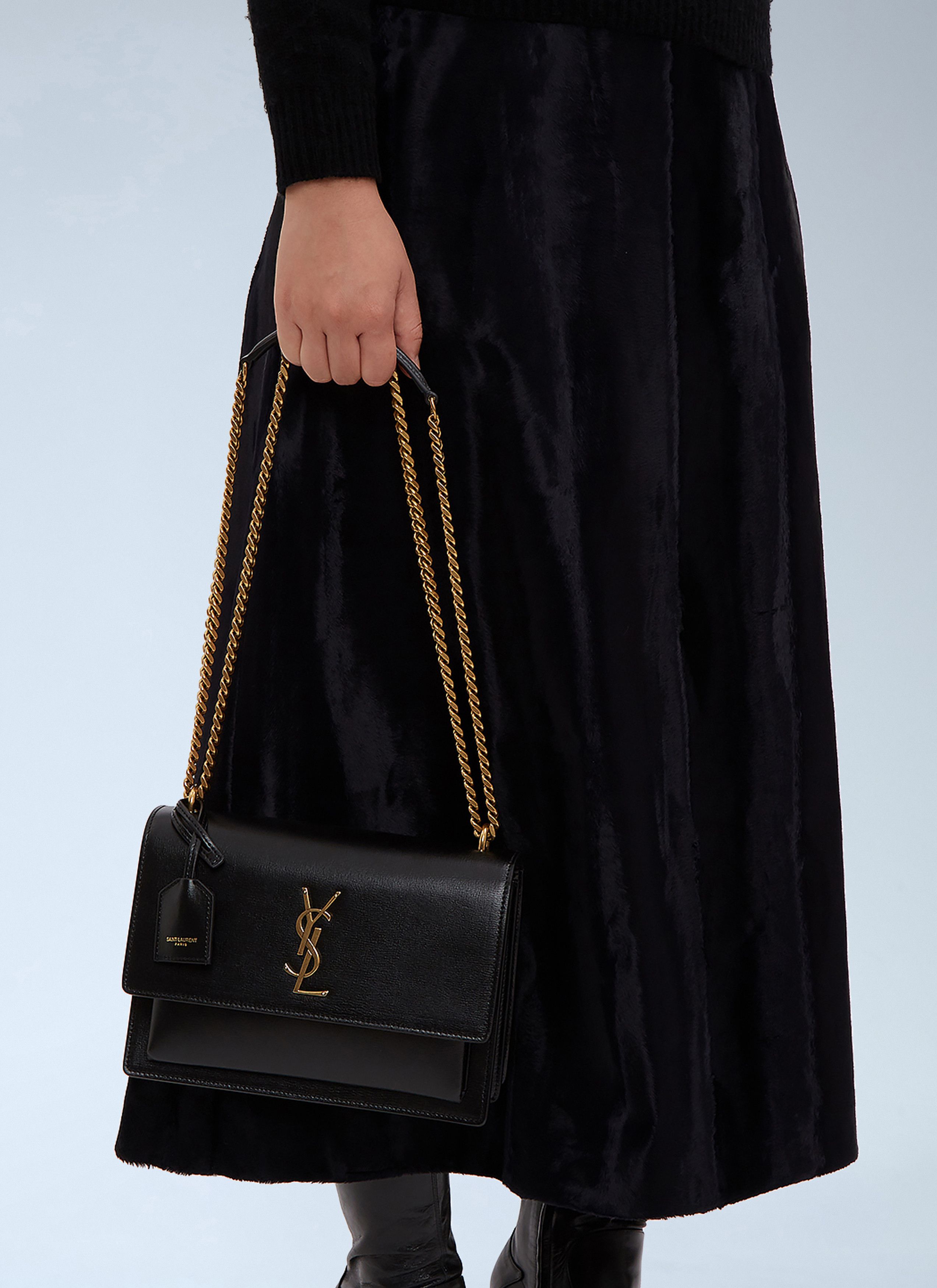 Saint Laurent Paris Sunset Chain Shoulder Bag Size ONE SIZE - 2 Thumbnail