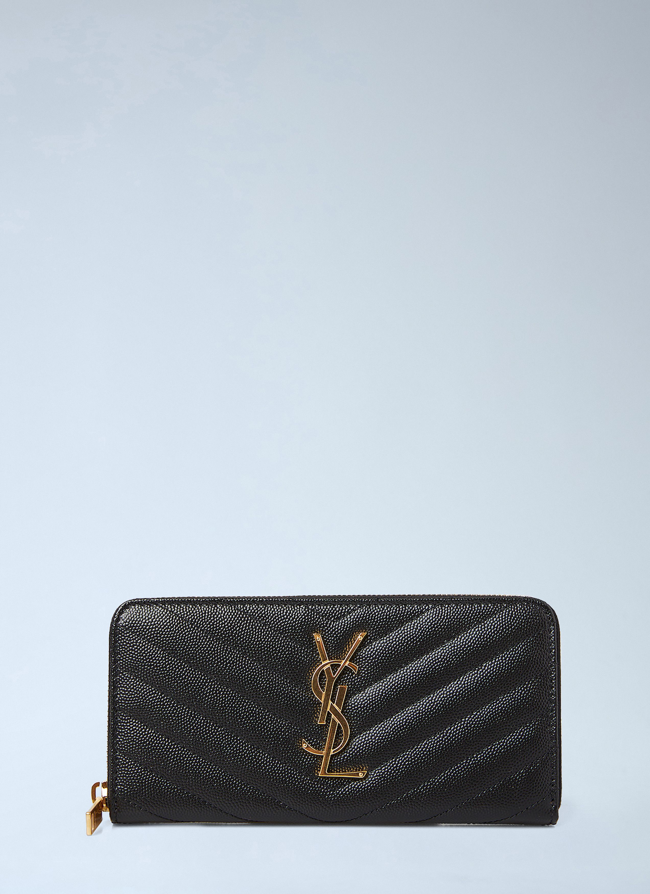 Saint Laurent Paris Cassandre Matelassé Wallet Size ONE SIZE - 6 Thumbnail