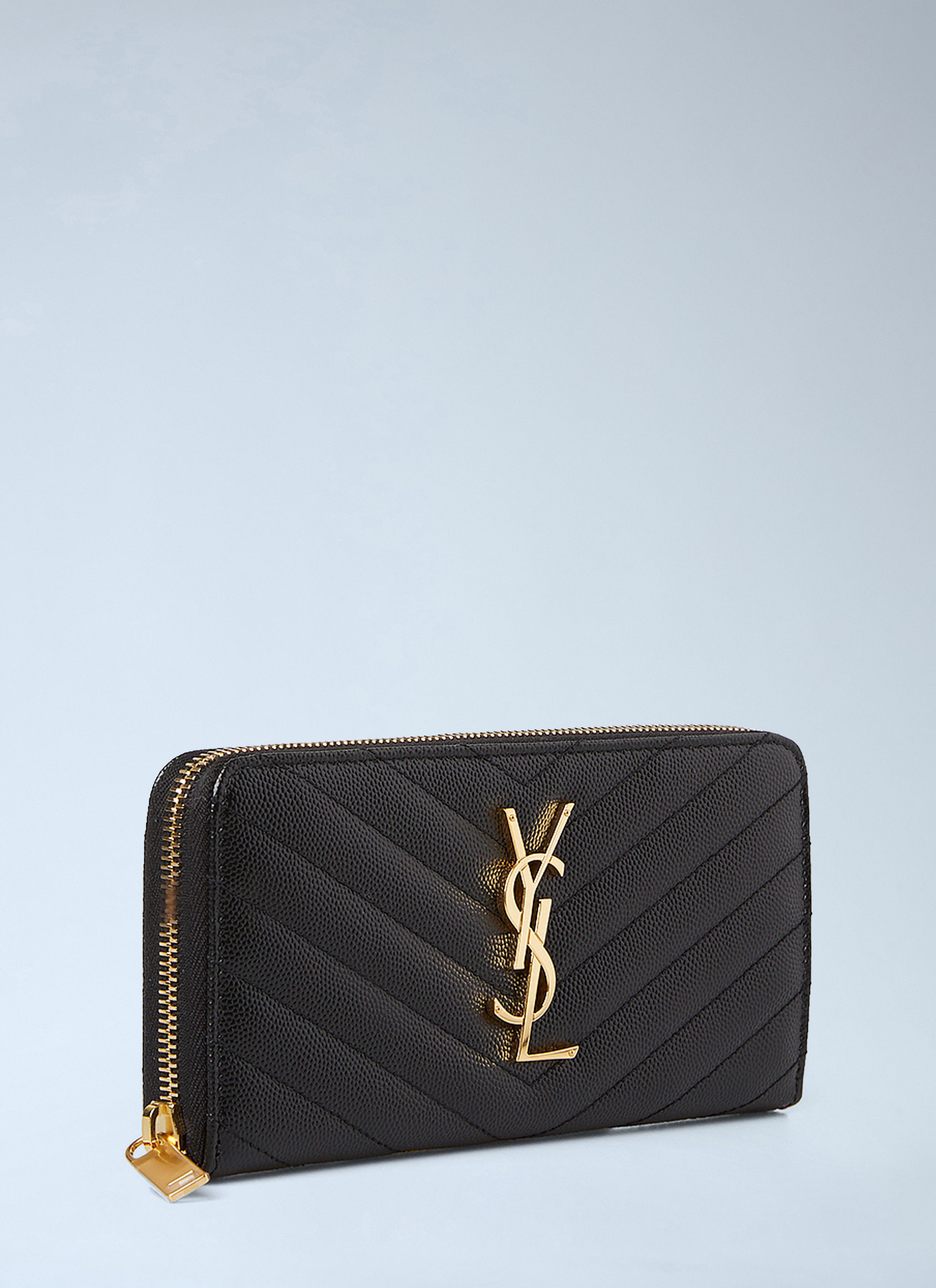 Saint Laurent Paris Cassandre Matelassé Wallet Size ONE SIZE - 7 Thumbnail