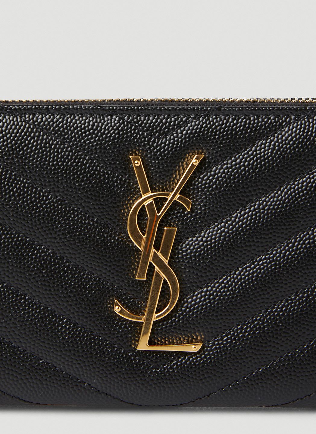 Saint Laurent Paris Cassandre Matelassé Wallet Size ONE SIZE - 4 Thumbnail
