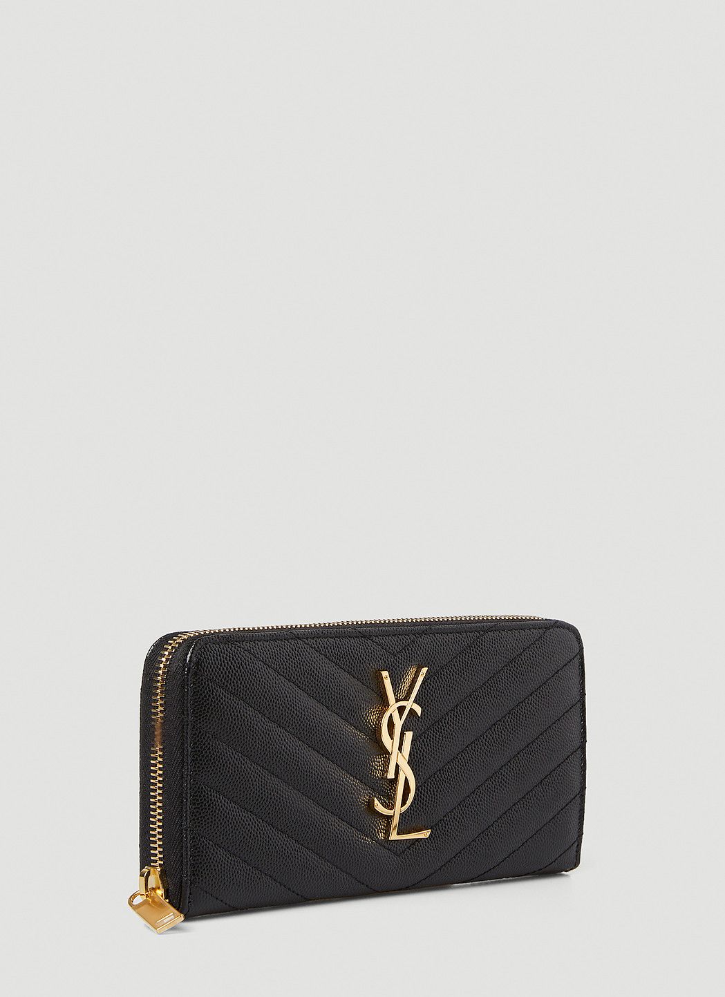 Saint Laurent Paris Cassandre Matelassé Wallet Size ONE SIZE - 2 Thumbnail