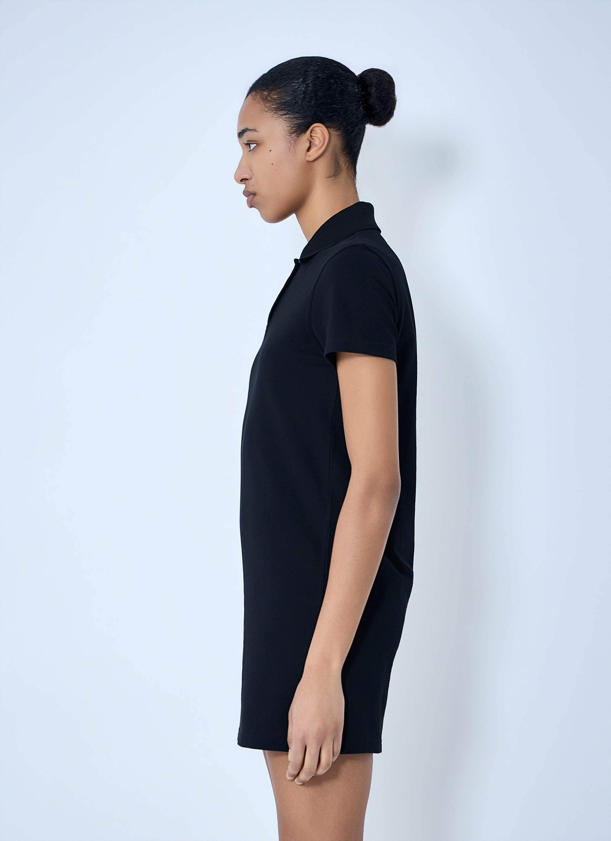 Saint Laurent Paris Polo Mini Dress Size XS / US 0-2 / IT 36-38 - 3 Thumbnail