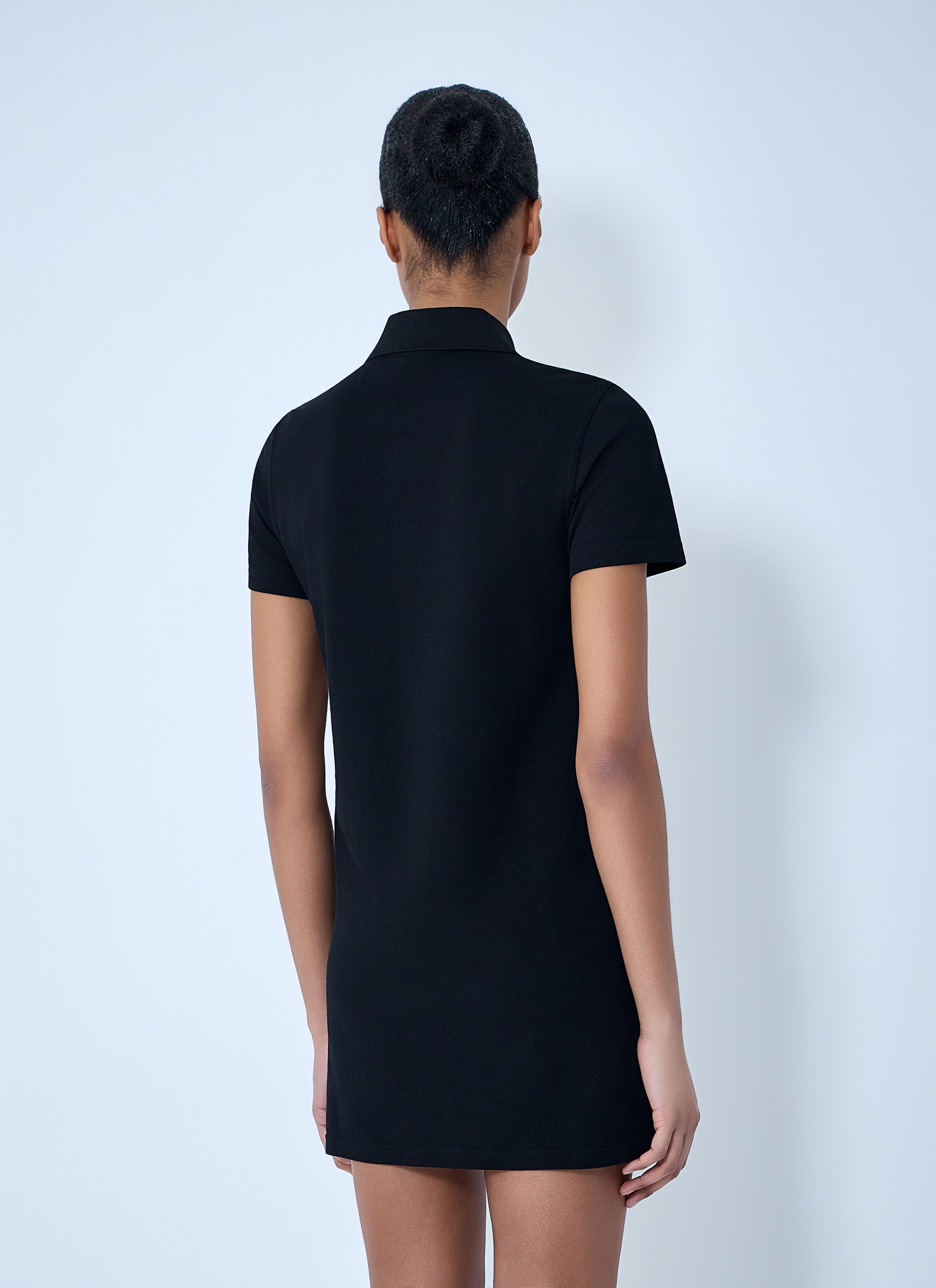 Saint Laurent Paris Polo Mini Dress Size XS / US 0-2 / IT 36-38 - 4 Thumbnail
