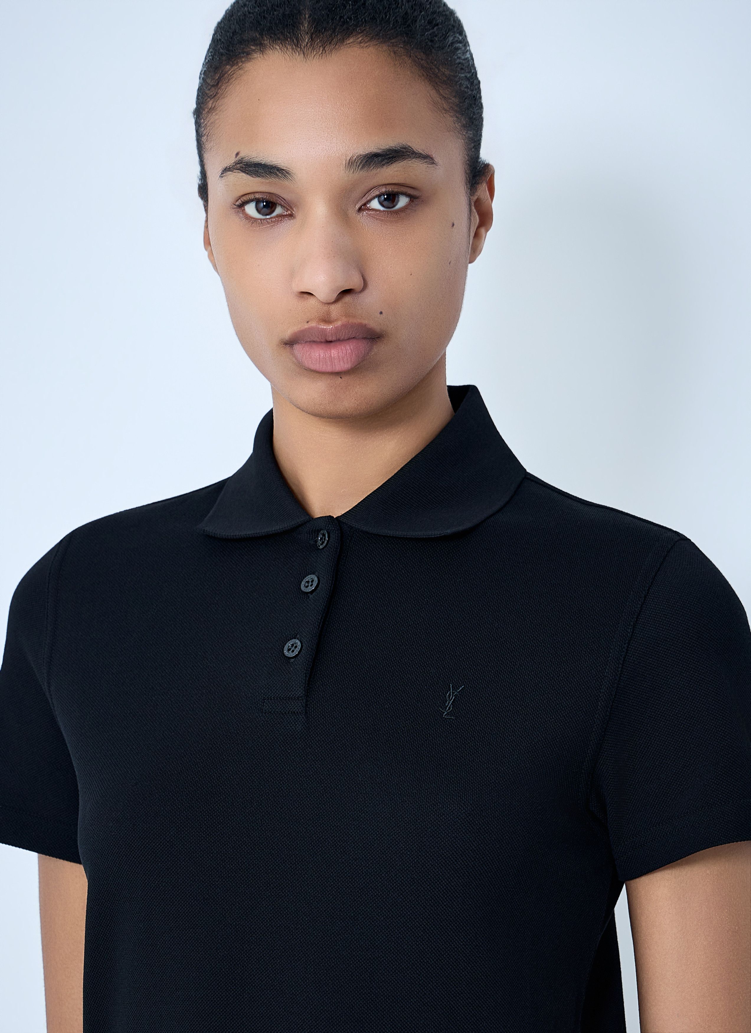 Saint Laurent Paris Polo Mini Dress Size XS / US 0-2 / IT 36-38 - 5 Thumbnail