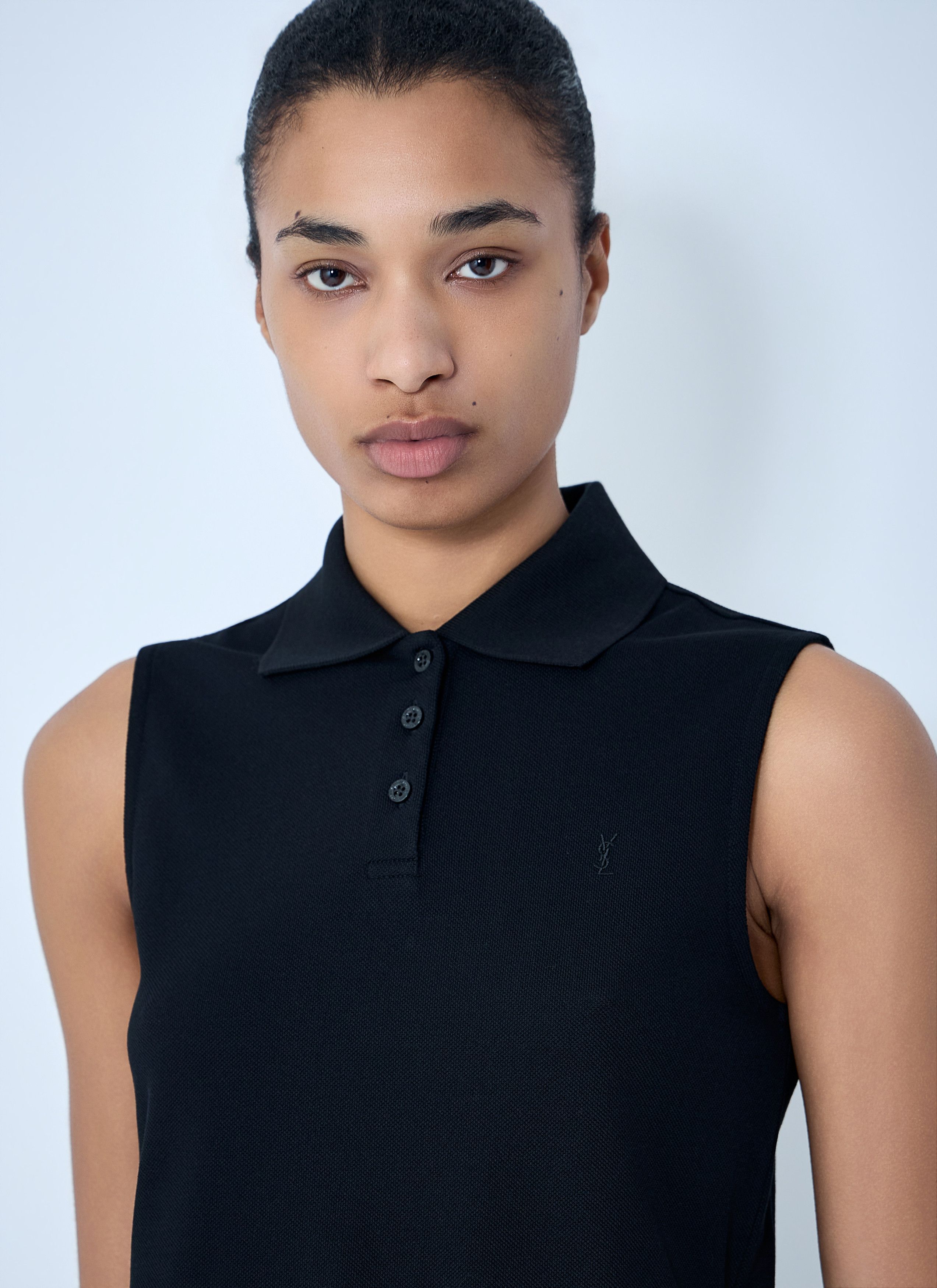 Saint Laurent Paris Cassandre Polo Shirt Size S / US 4 / IT 40 - 5 Thumbnail