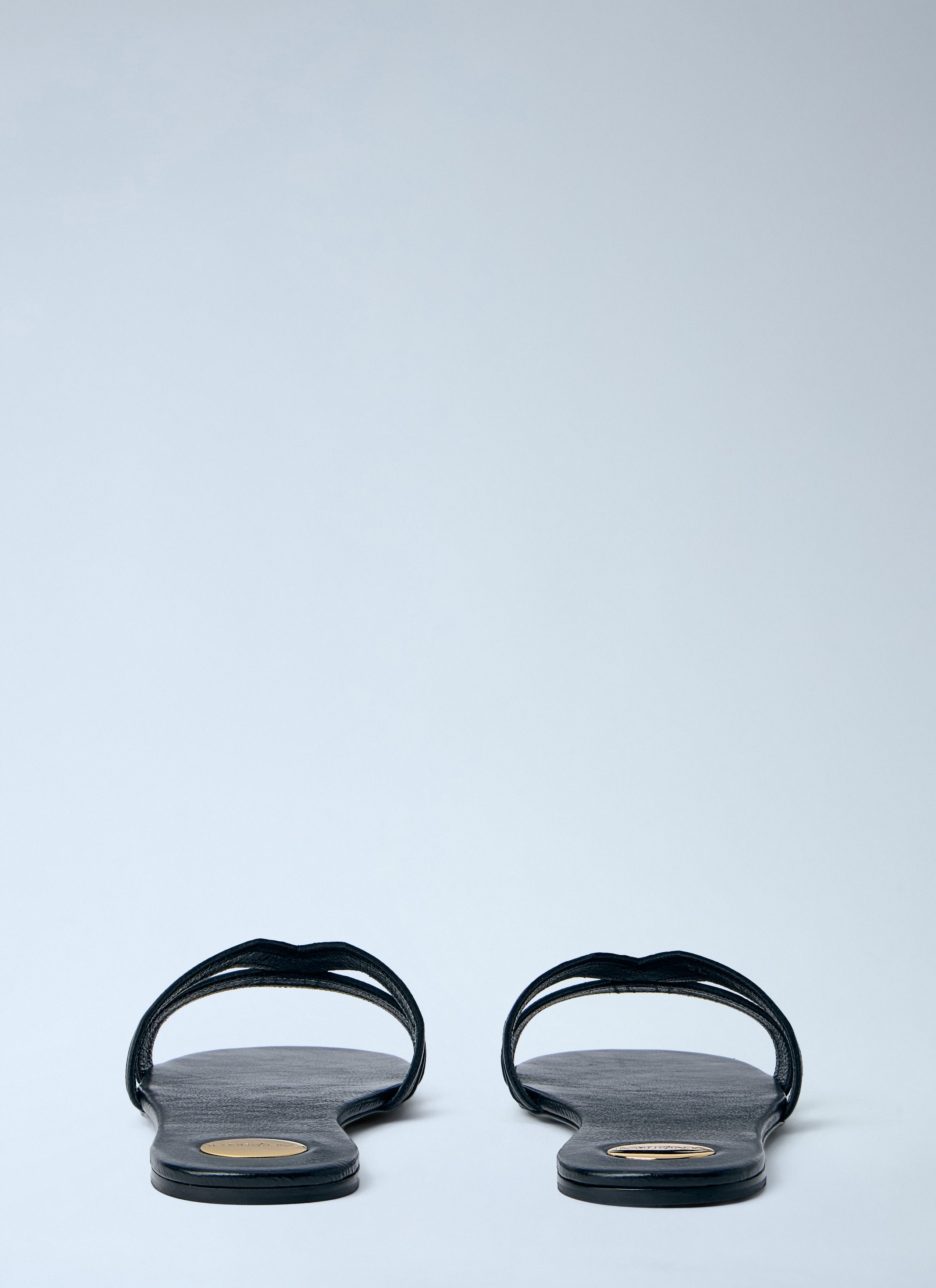 Saint Laurent Paris Mabrouka Leather Sandals Size US 7 / IT 37 - 5 Thumbnail