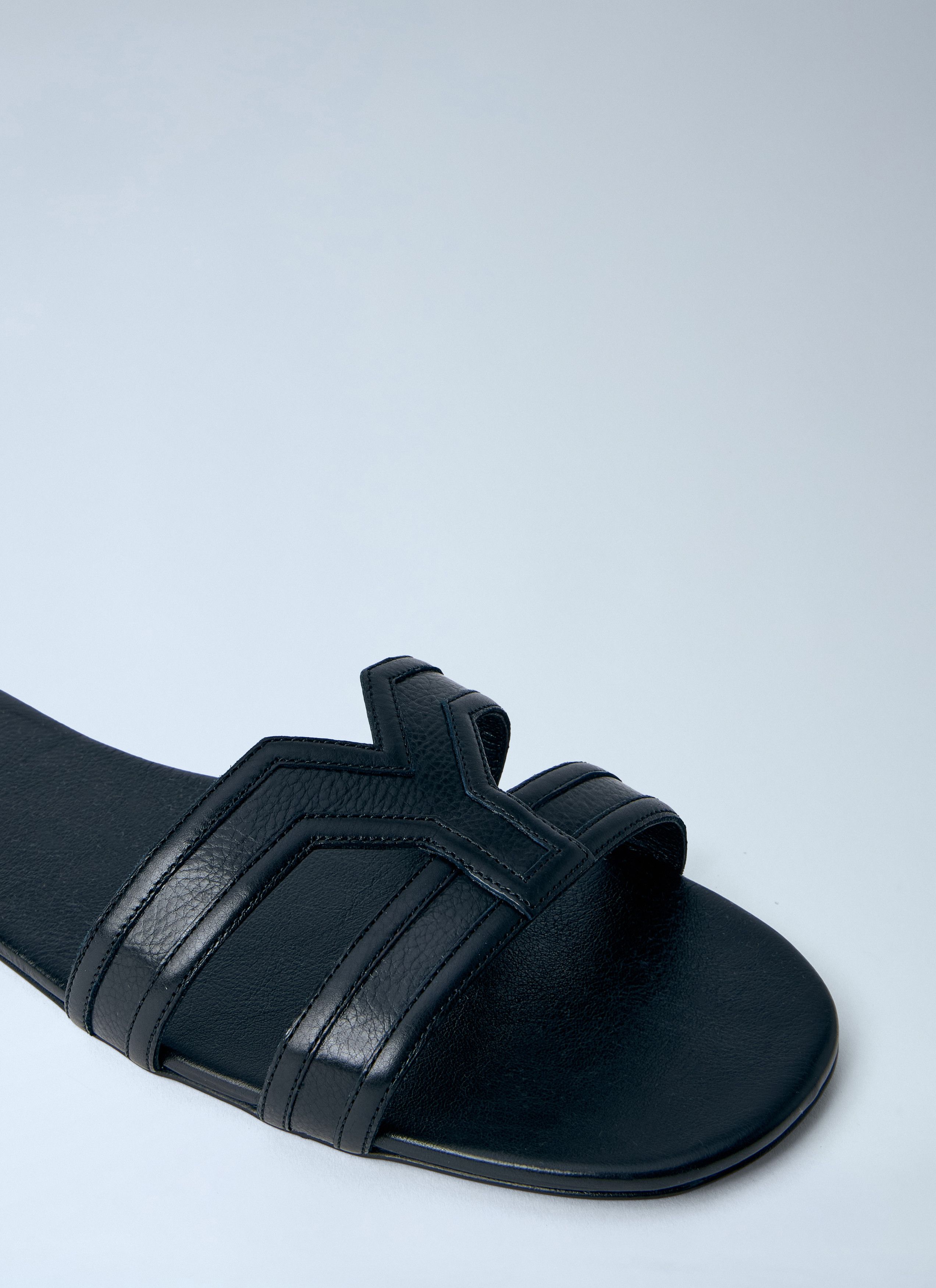 Saint Laurent Paris Mabrouka Leather Sandals Size US 10 / IT 40 - 3 Thumbnail