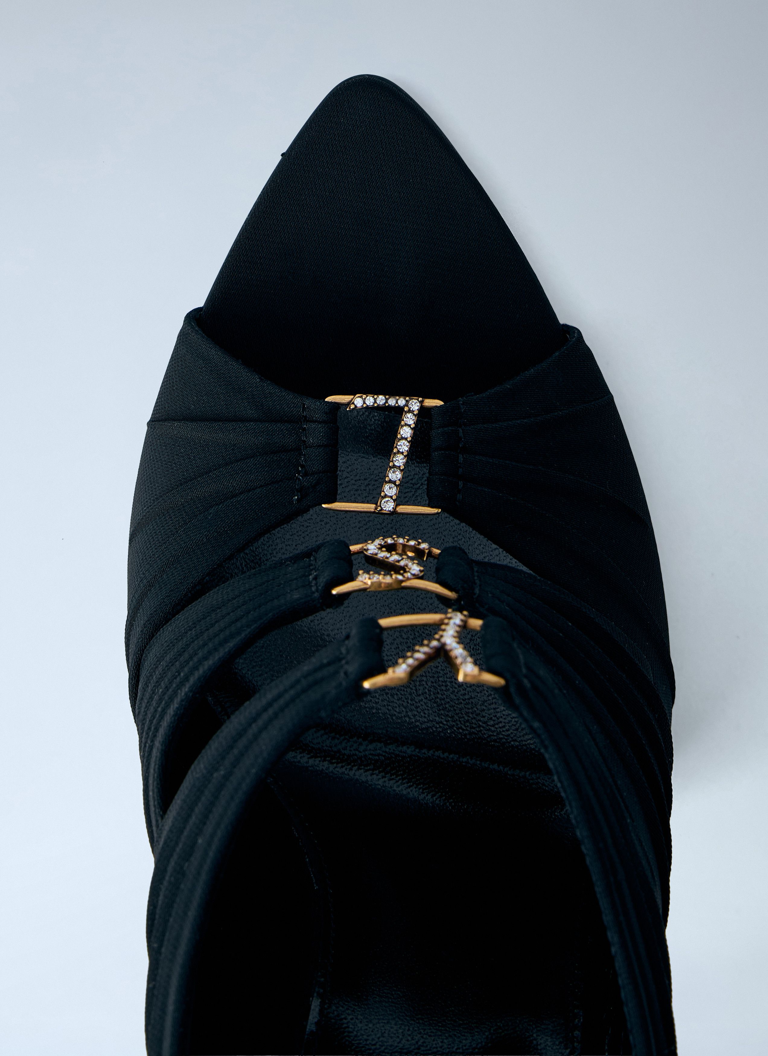 Saint Laurent Paris Emilie Mules Sandals Size US 11 / IT 41 - 6 Thumbnail