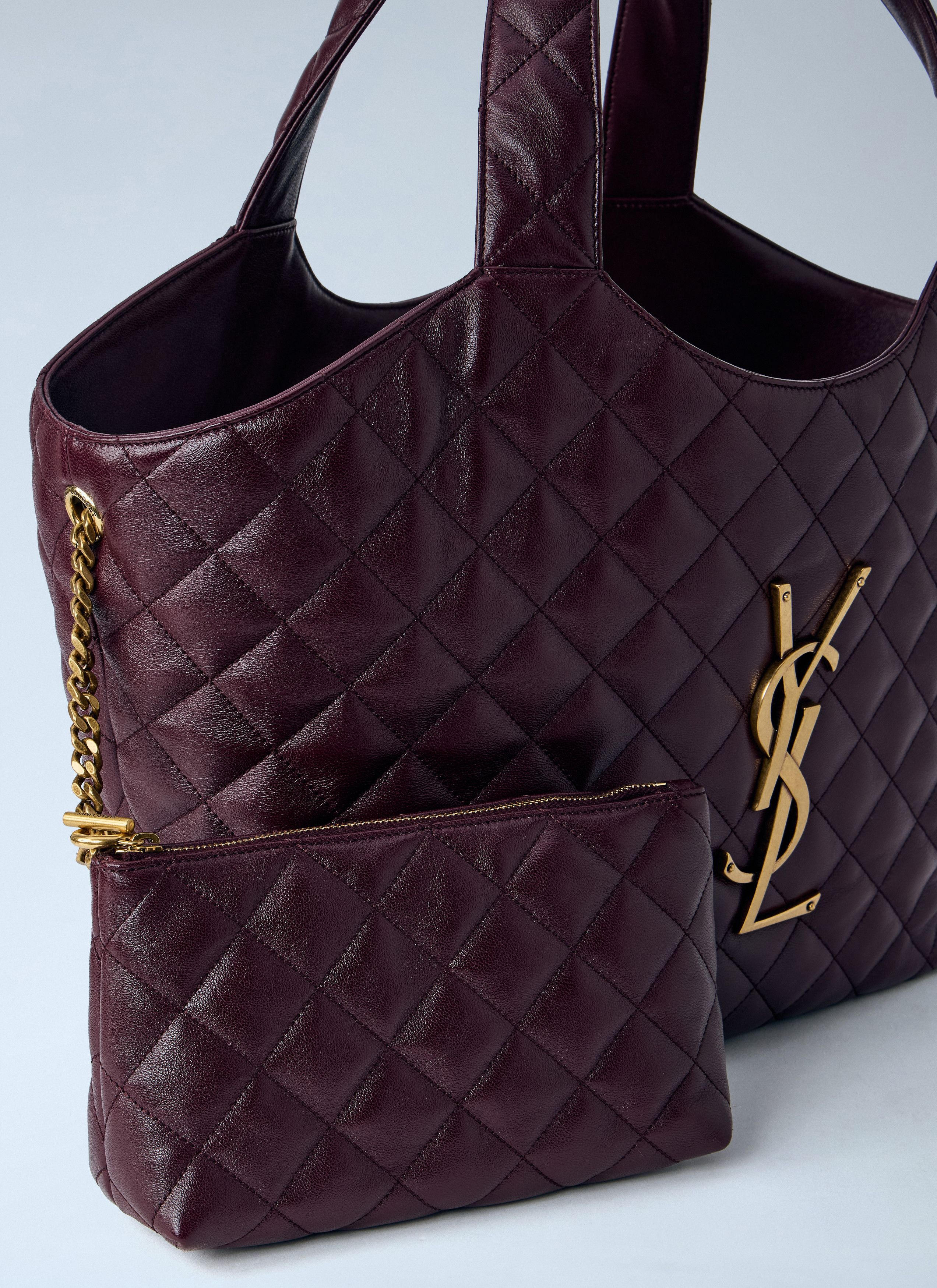 Saint Laurent Paris Icare Medium Nappa Shoulder Bag Size ONE SIZE - 4 Thumbnail