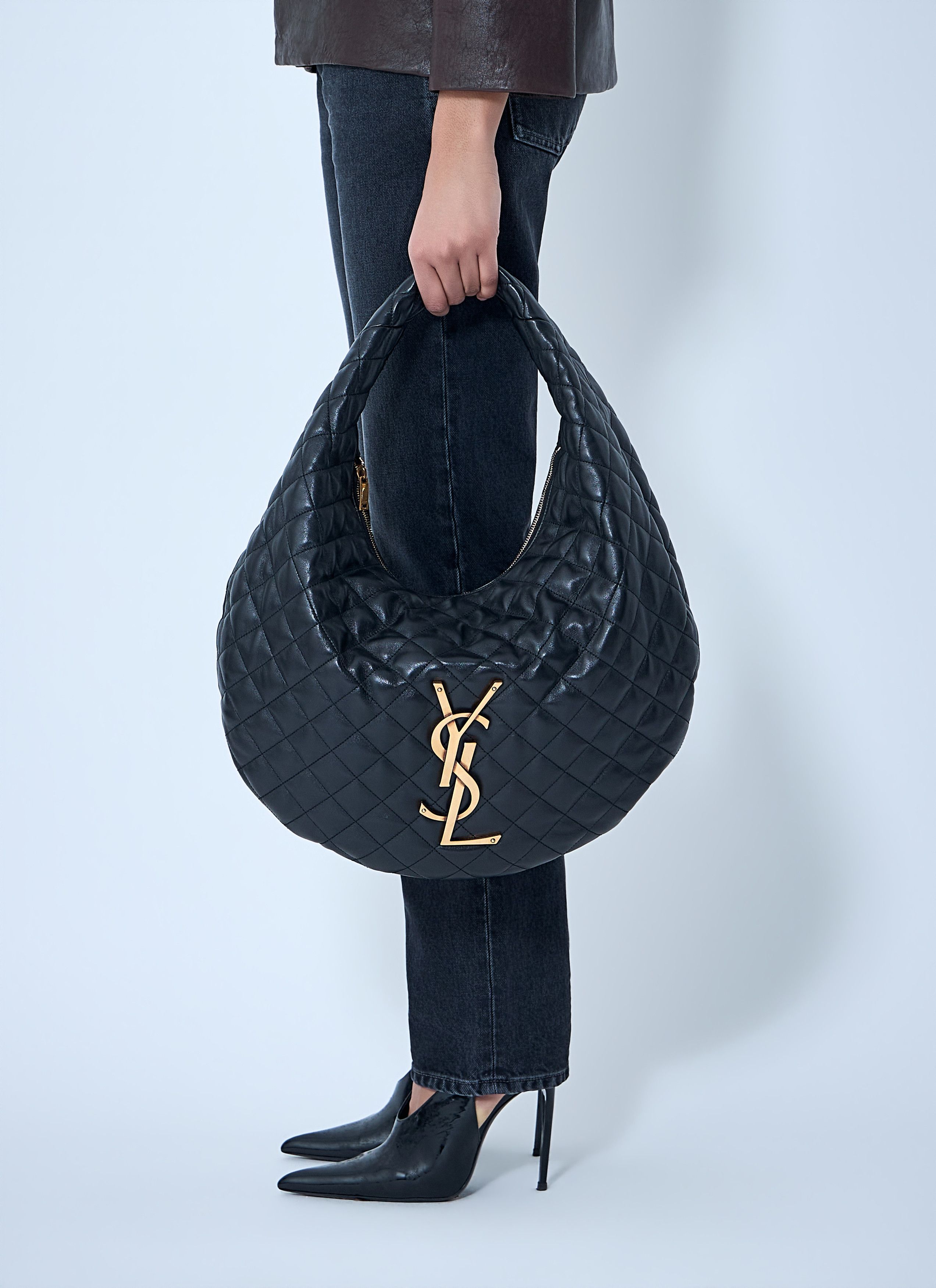 Saint Laurent Paris Icare Hobo Shoulder Bag Size ONE SIZE - 2 Thumbnail