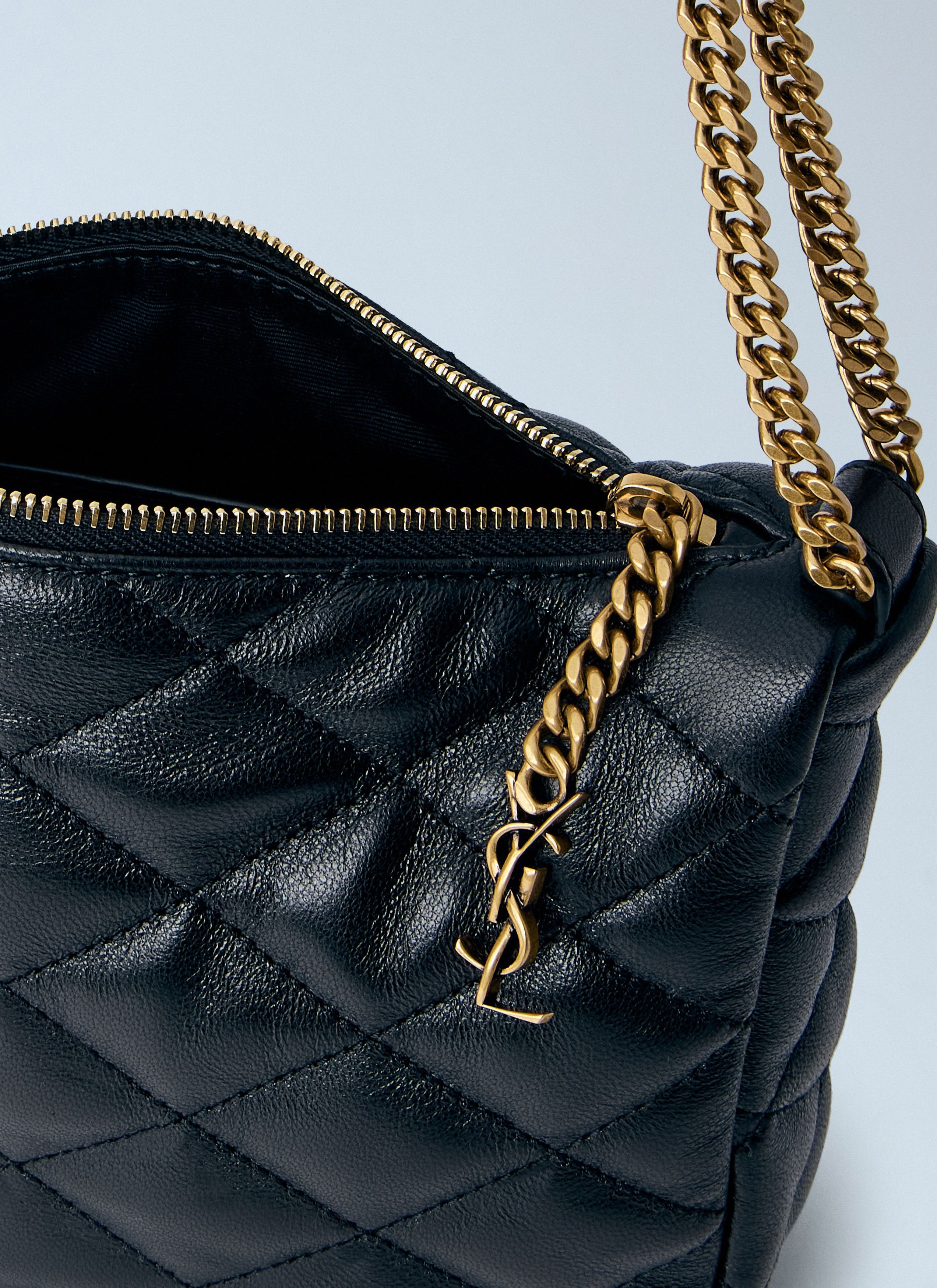 Saint Laurent Paris Quilted Leather Chain Bag Size ONE SIZE - 6 Thumbnail