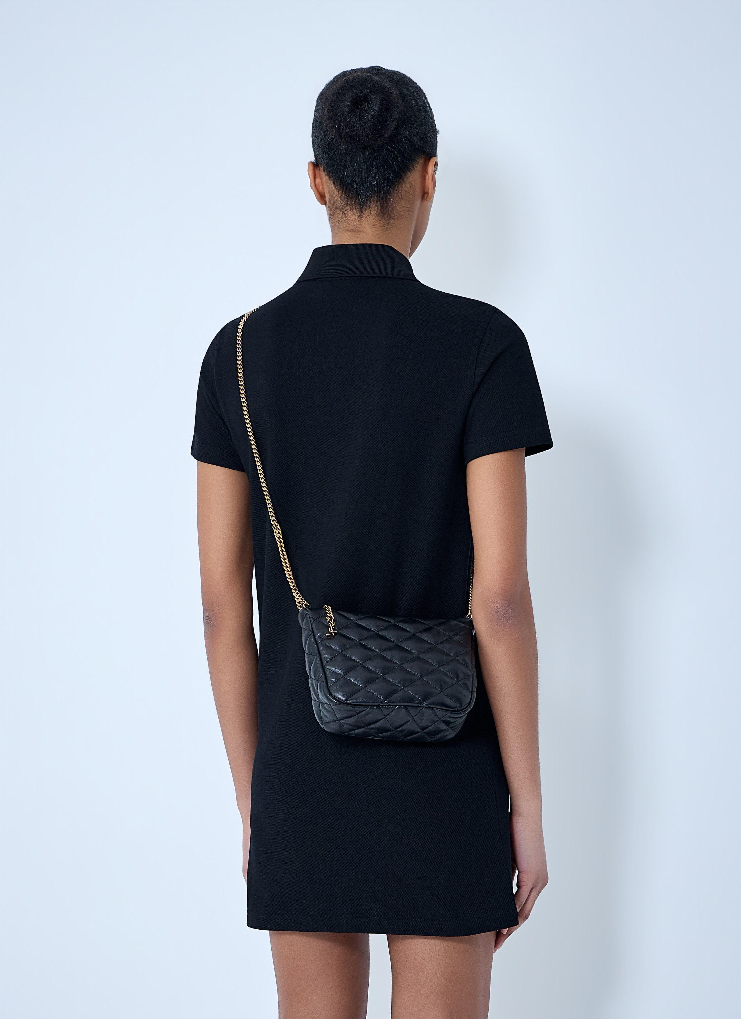 Saint Laurent Paris Quilted Leather Chain Bag Size ONE SIZE - 2 Thumbnail