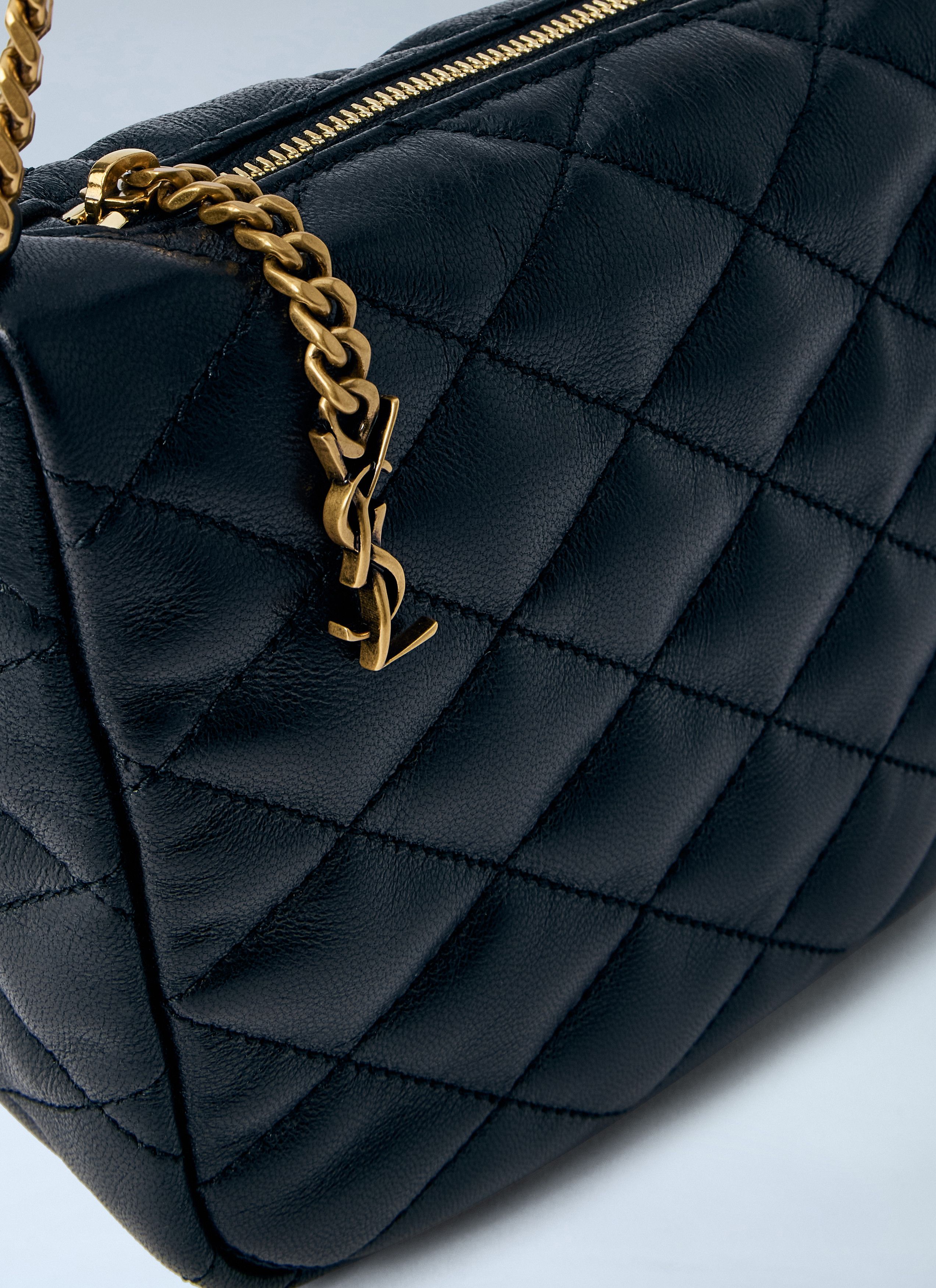 Saint Laurent Paris Quilted Leather Chain Bag Size ONE SIZE - 4 Thumbnail