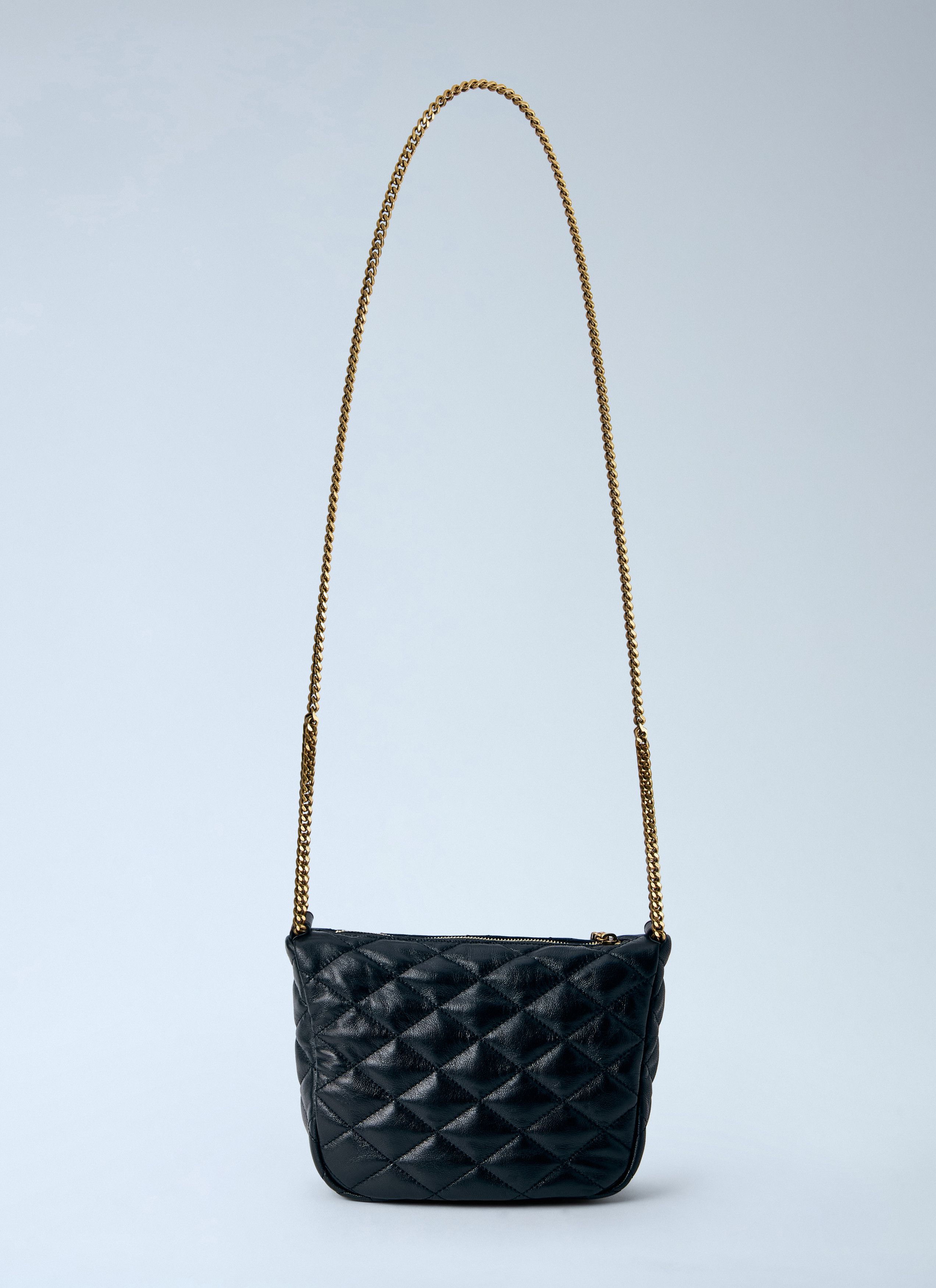 Saint Laurent Paris Quilted Leather Chain Bag Size ONE SIZE - 3 Thumbnail