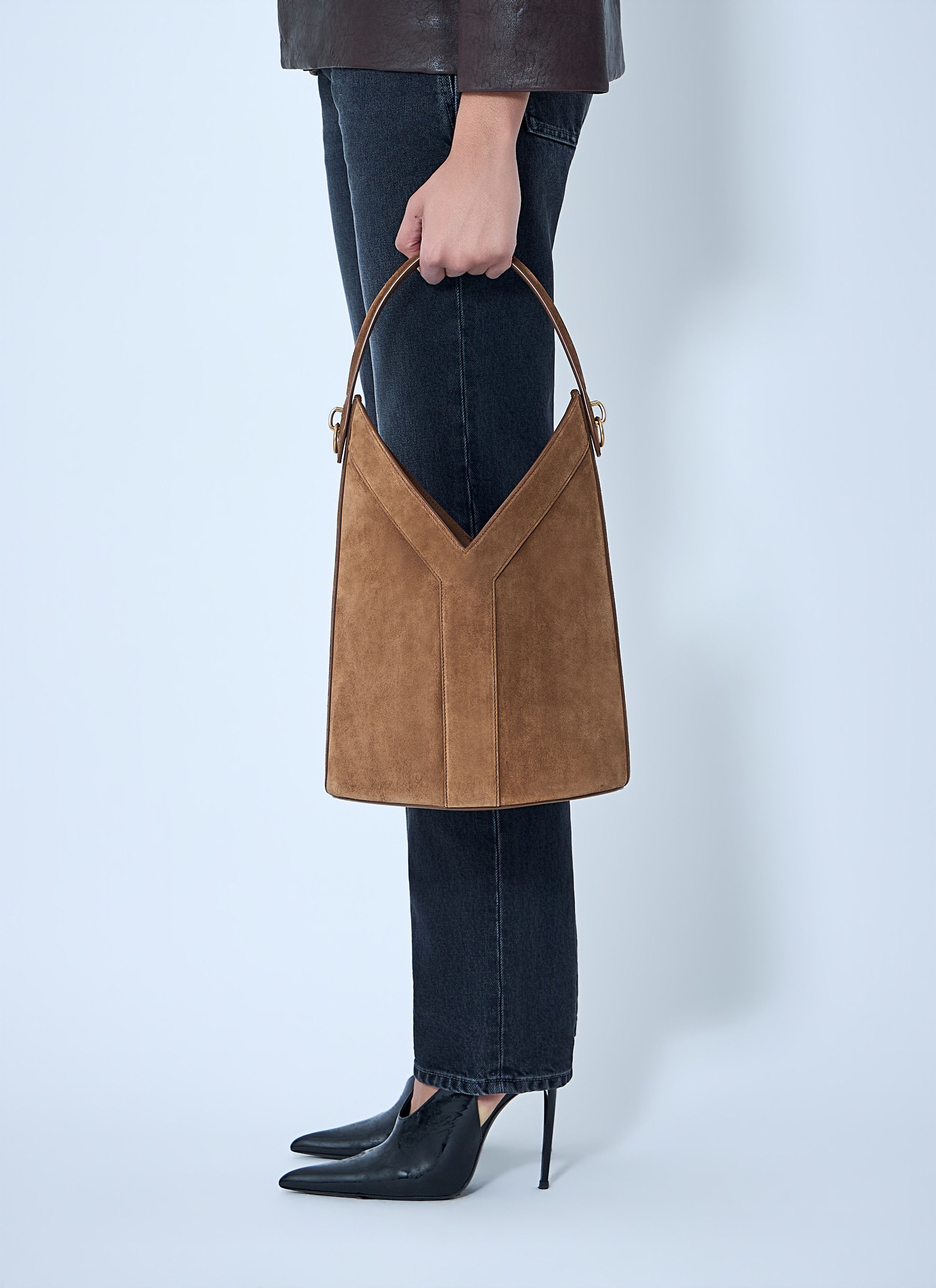 Saint Laurent Paris Y Top-Handle Bucket Bag Size ONE SIZE - 2 Thumbnail