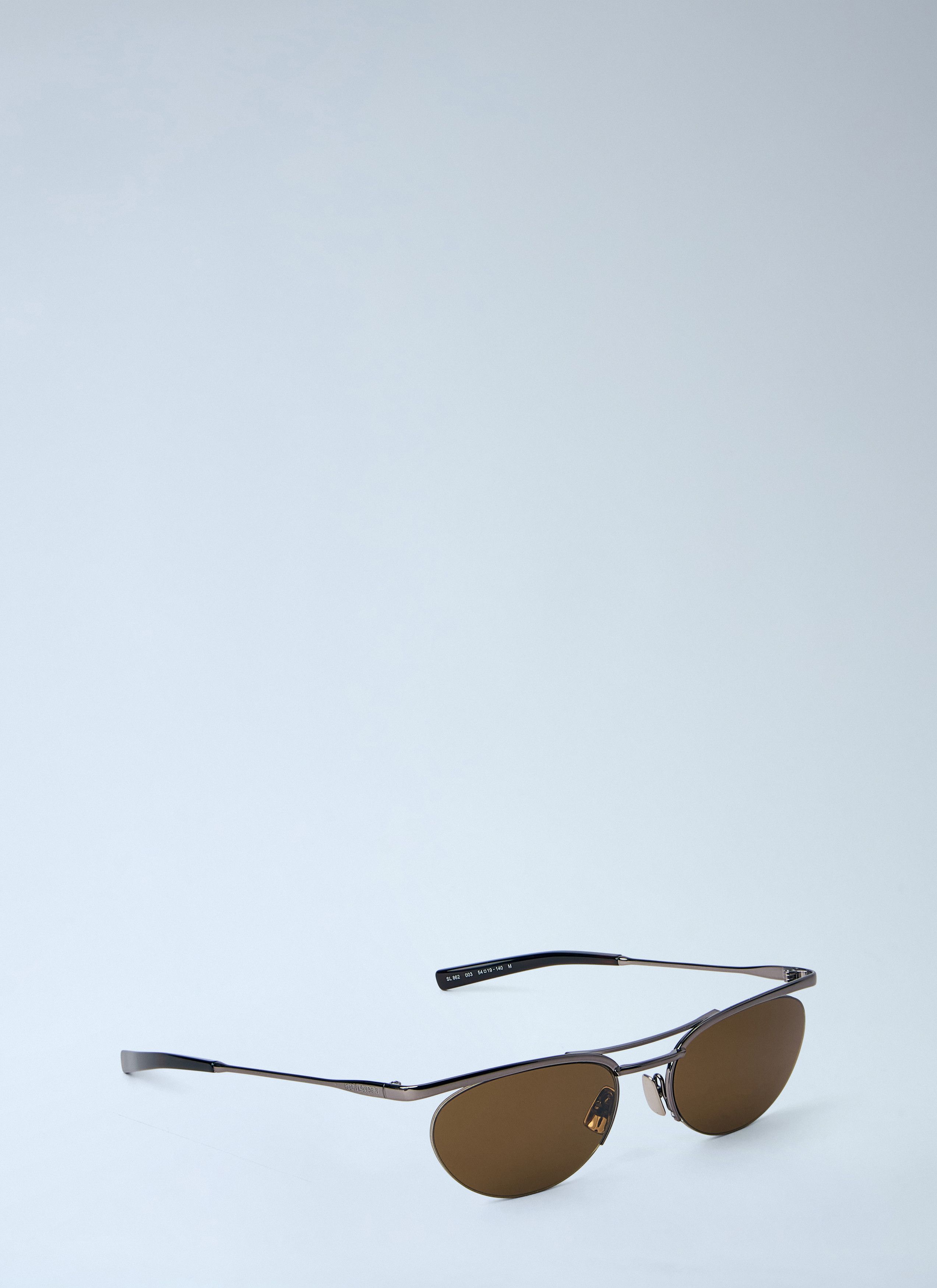 Saint Laurent Paris SL 862 Oval Frame Sunglasses Size ONE SIZE - 3 Thumbnail