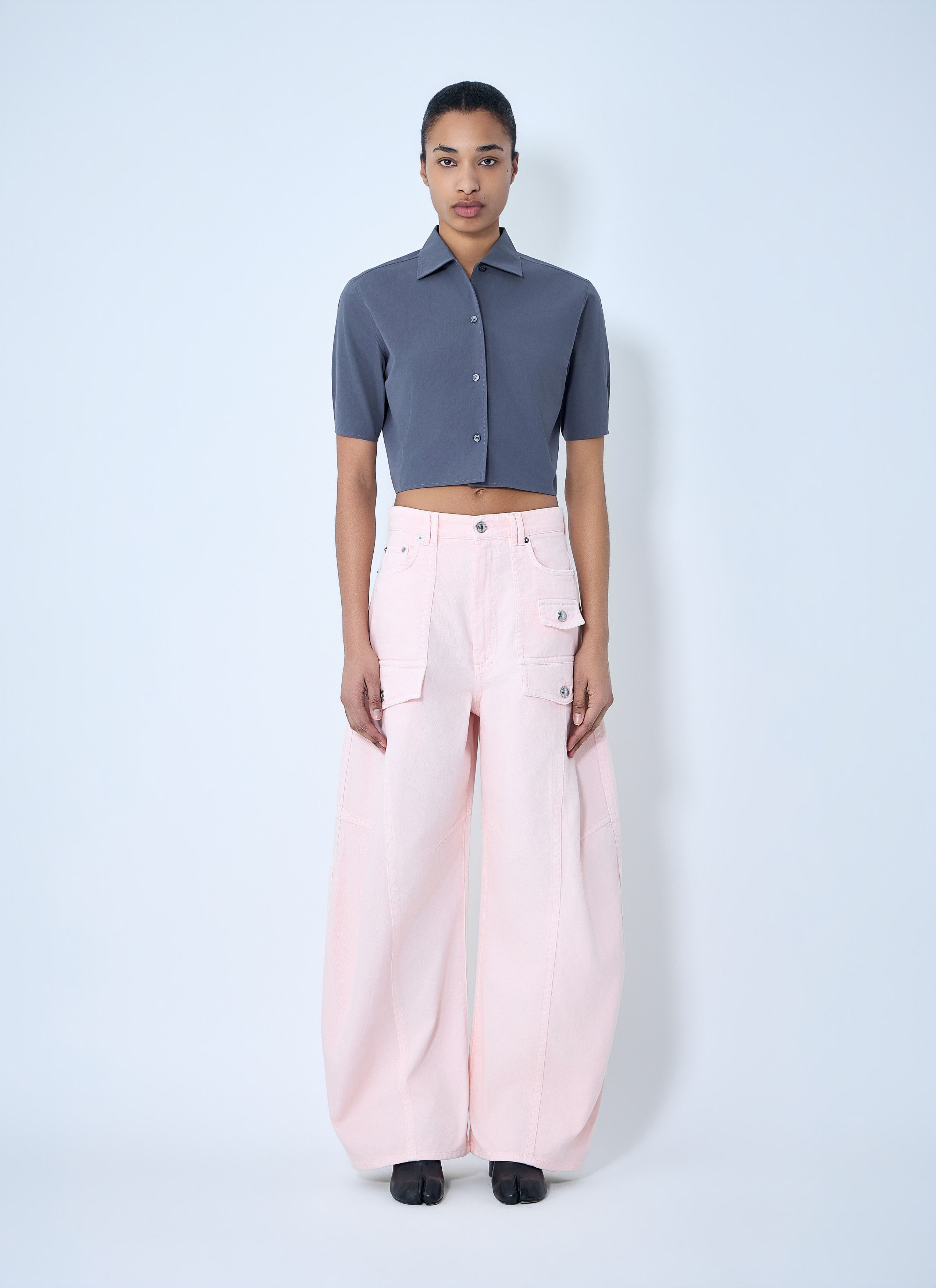 Sportmax High-Waisted Cargo Trousers Size 25" / US 0 / IT 36 - 2 Thumbnail