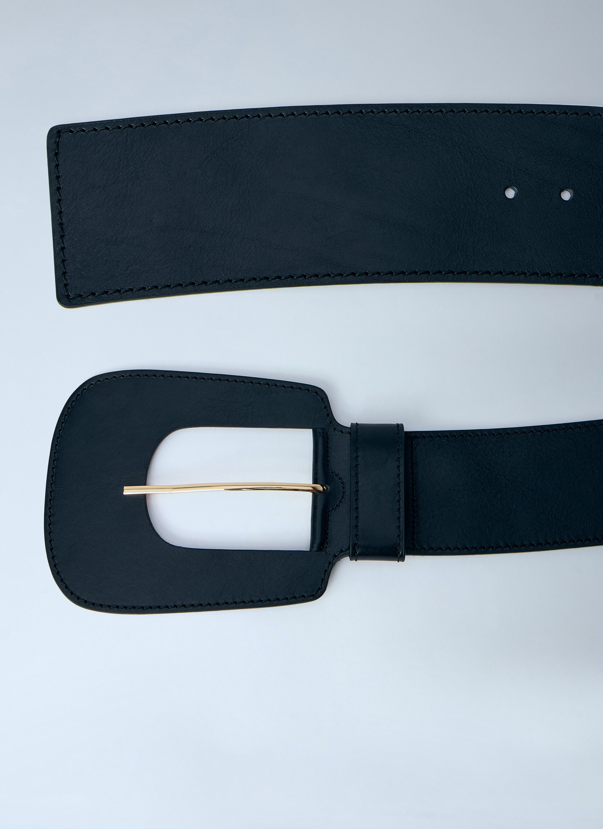 Sportmax Maxi Leather Belt Size ONE SIZE - 3 Thumbnail