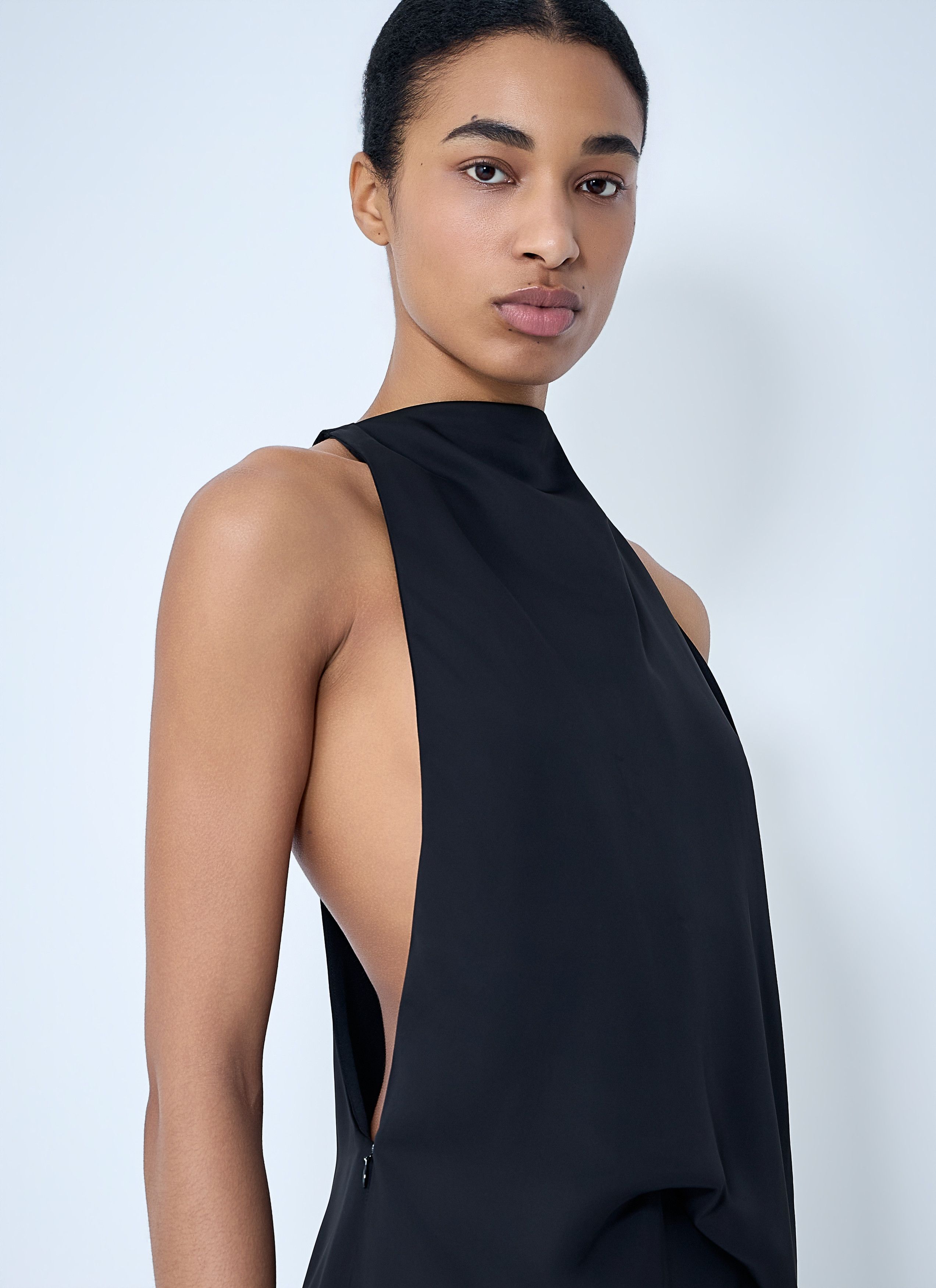 Sportmax Sleeveless Draped Maxi Dress Size M / US 6-8 / IT 42-44 - 5 Thumbnail