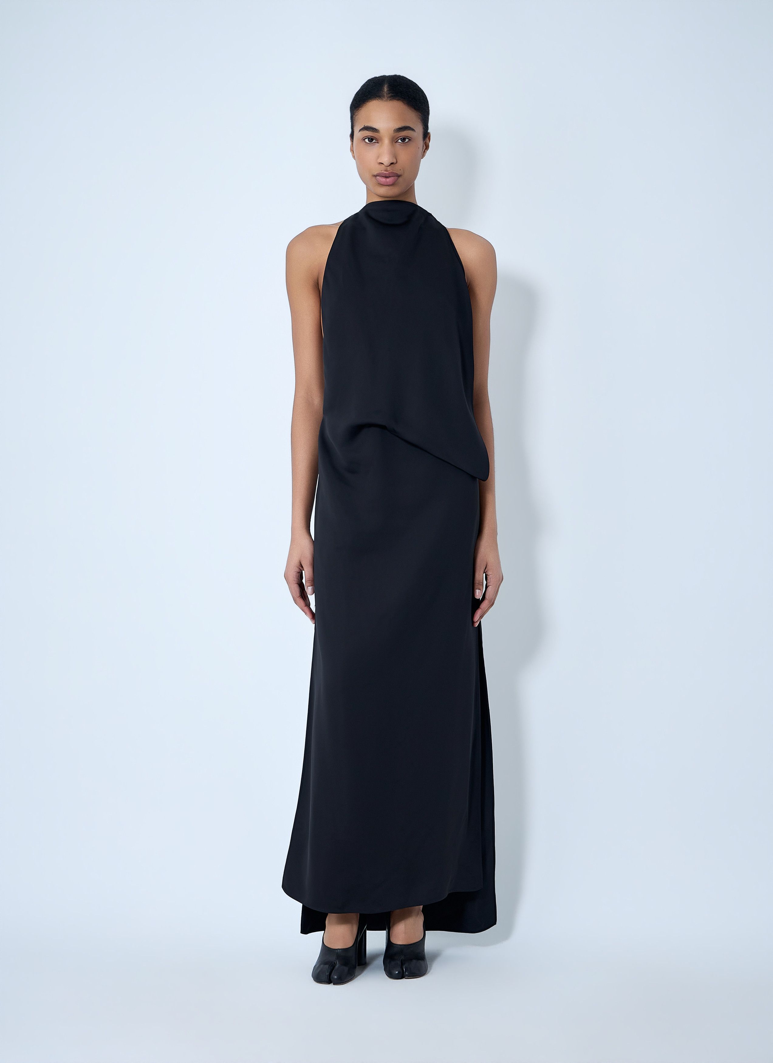 Sportmax Sleeveless Draped Maxi Dress Size M / US 6-8 / IT 42-44 - 2 Thumbnail