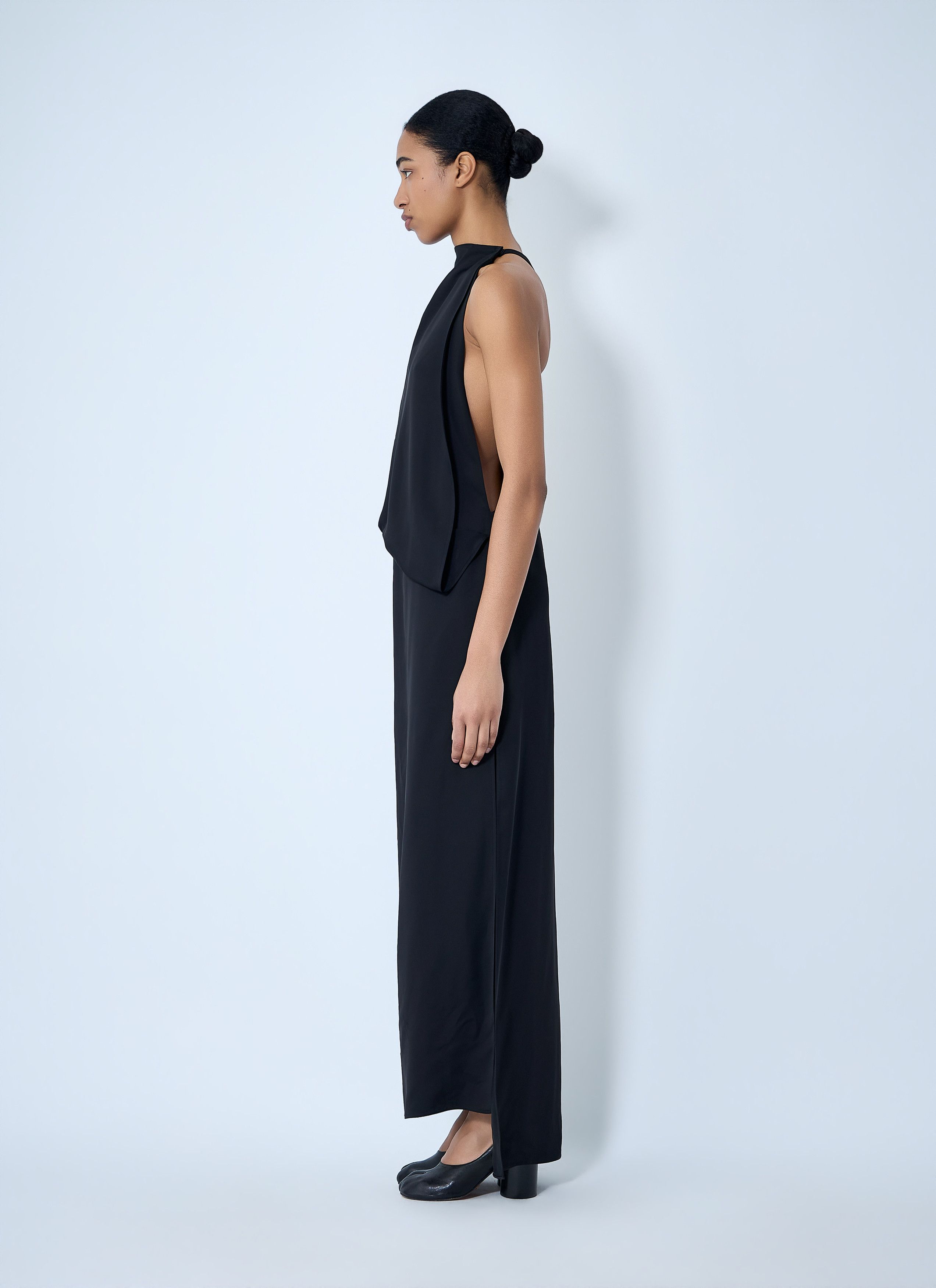Sportmax Sleeveless Draped Maxi Dress Size M / US 6-8 / IT 42-44 - 3 Thumbnail