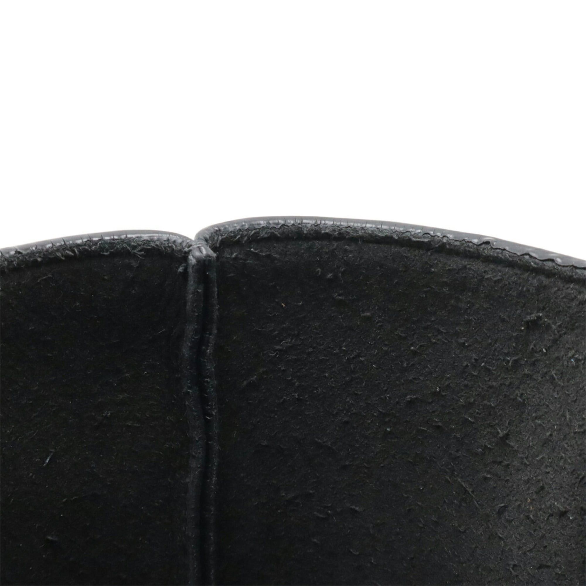 Salvatore Ferragamo Salvatore Ferragamo Gancini Handbag/Shoulder Bag, Leather, Black, AU-21 2964 Size ONE SIZE - 10 Thumbnail