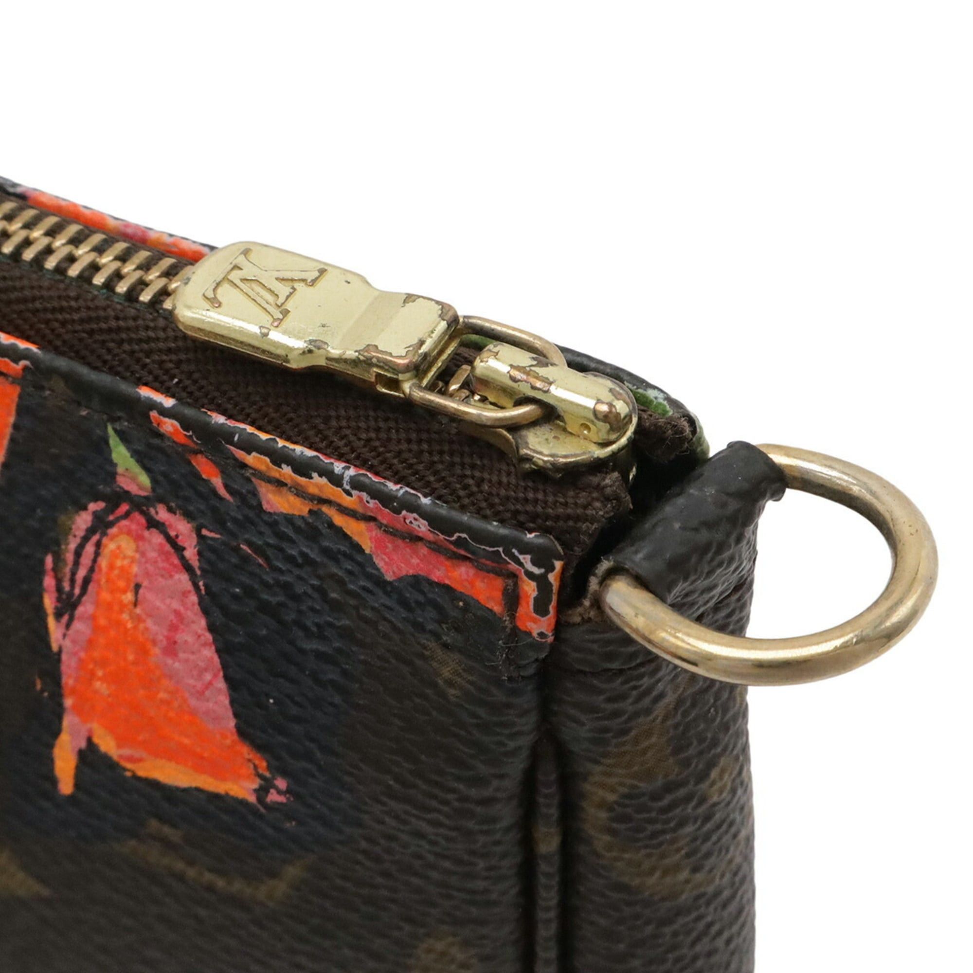 Louis Vuitton Louis Vuitton Monogram Rose Pochette Accessoires Handbag Pouch M48615 Size ONE SIZE - 6 Thumbnail