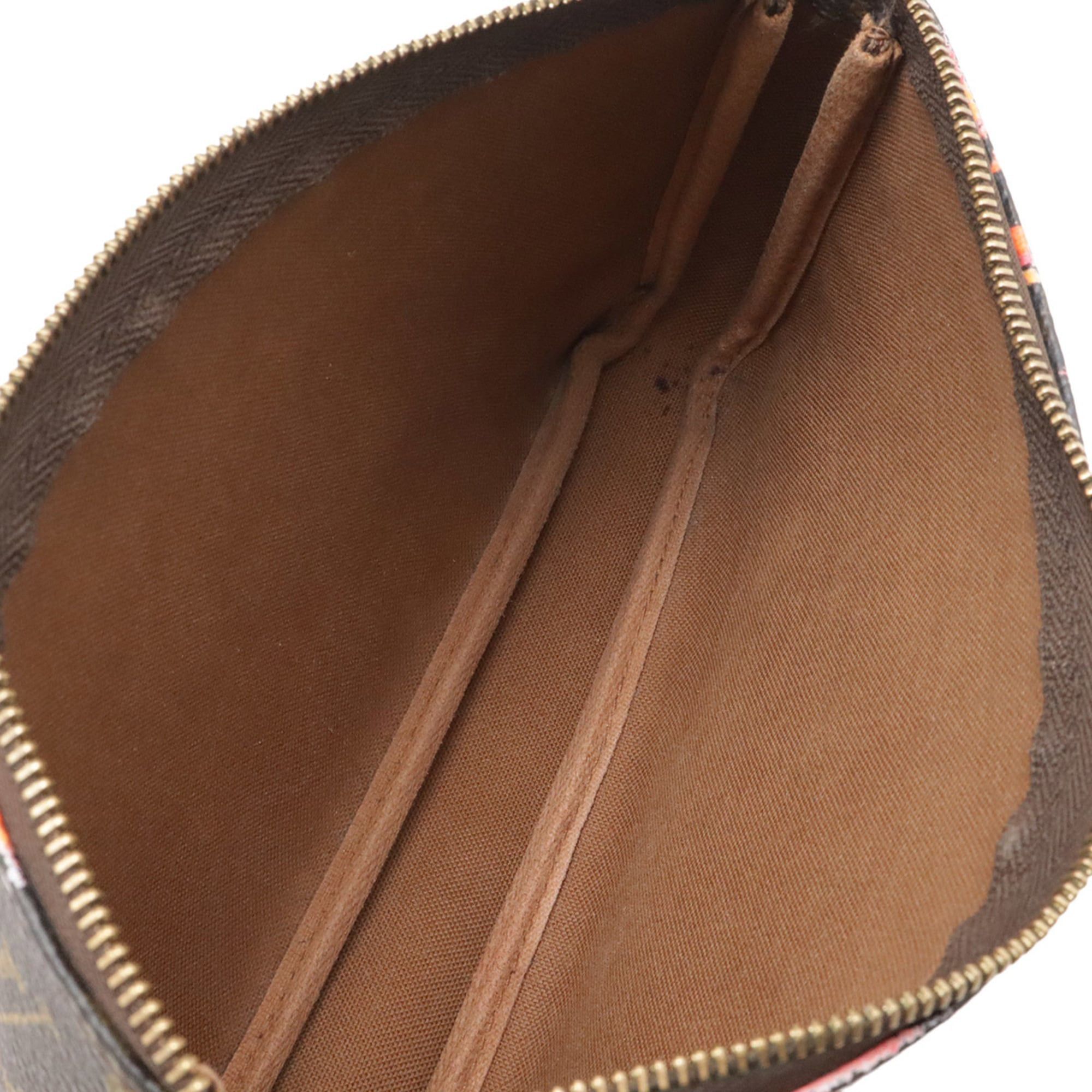 Louis Vuitton Louis Vuitton Monogram Rose Pochette Accessoires Handbag Pouch M48615 Size ONE SIZE - 9 Thumbnail