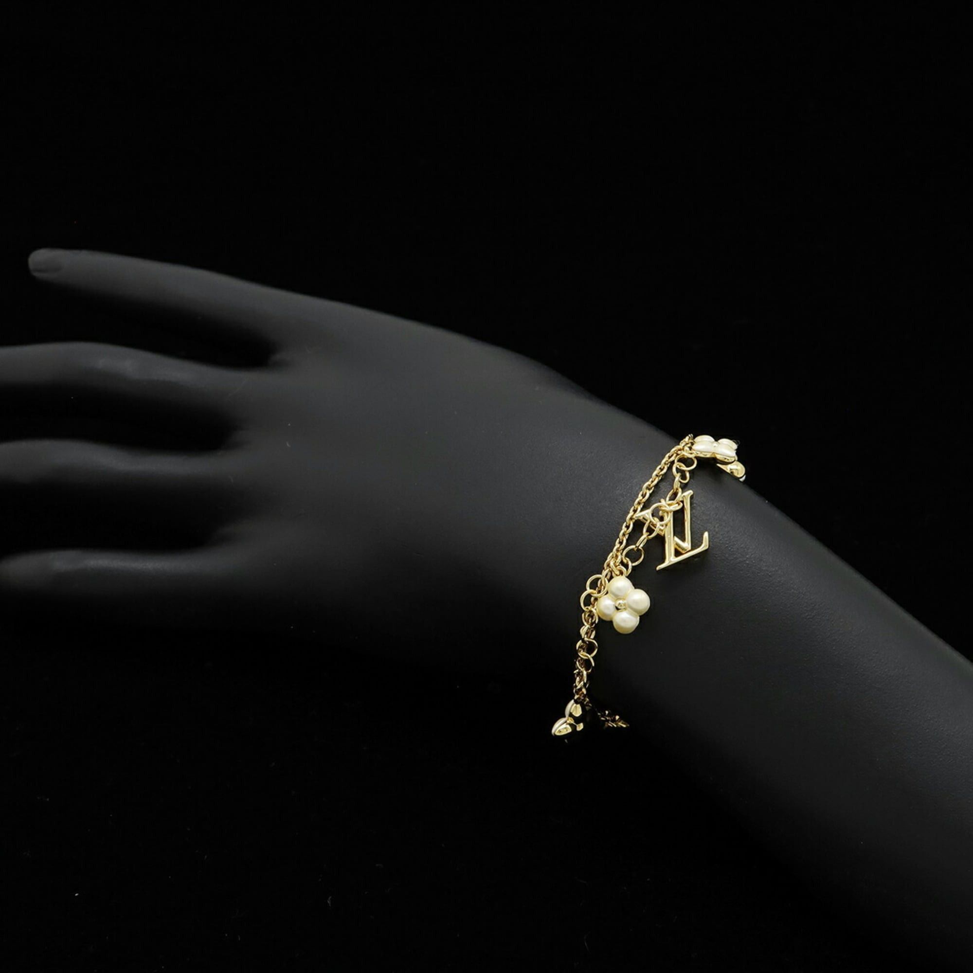 Louis Vuitton Louis Vuitton Bracelet LV Floragram Monogram Flower GP Gold M0940A Size ONE SIZE - 5 Thumbnail