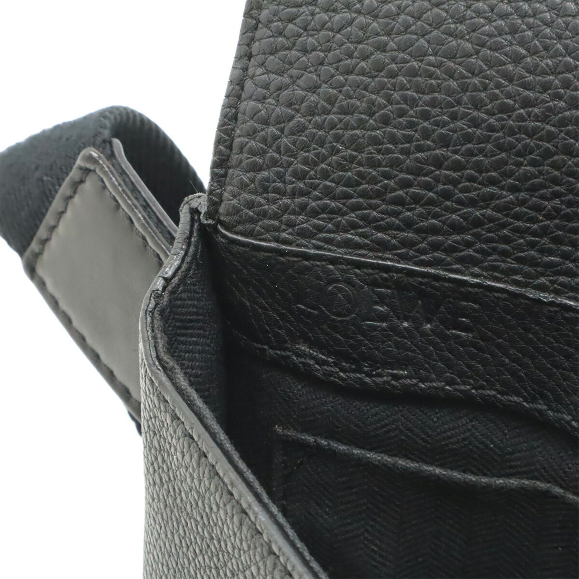 Loewe LOEWE Anagram Military Bum Bag Body Shoulder Leather Black 317.12AB234 Size ONE SIZE - 9 Thumbnail