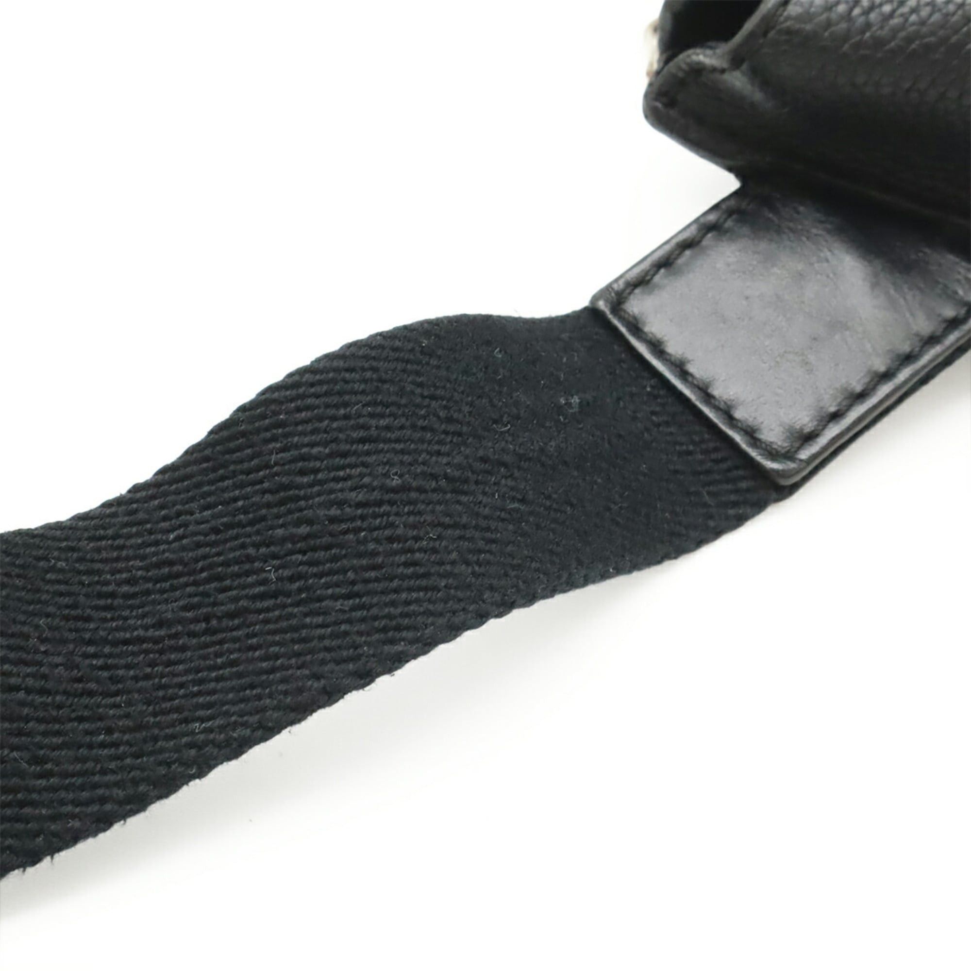 Loewe LOEWE Anagram Military Bum Bag Body Shoulder Leather Black 317.12AB234 Size ONE SIZE - 7 Thumbnail