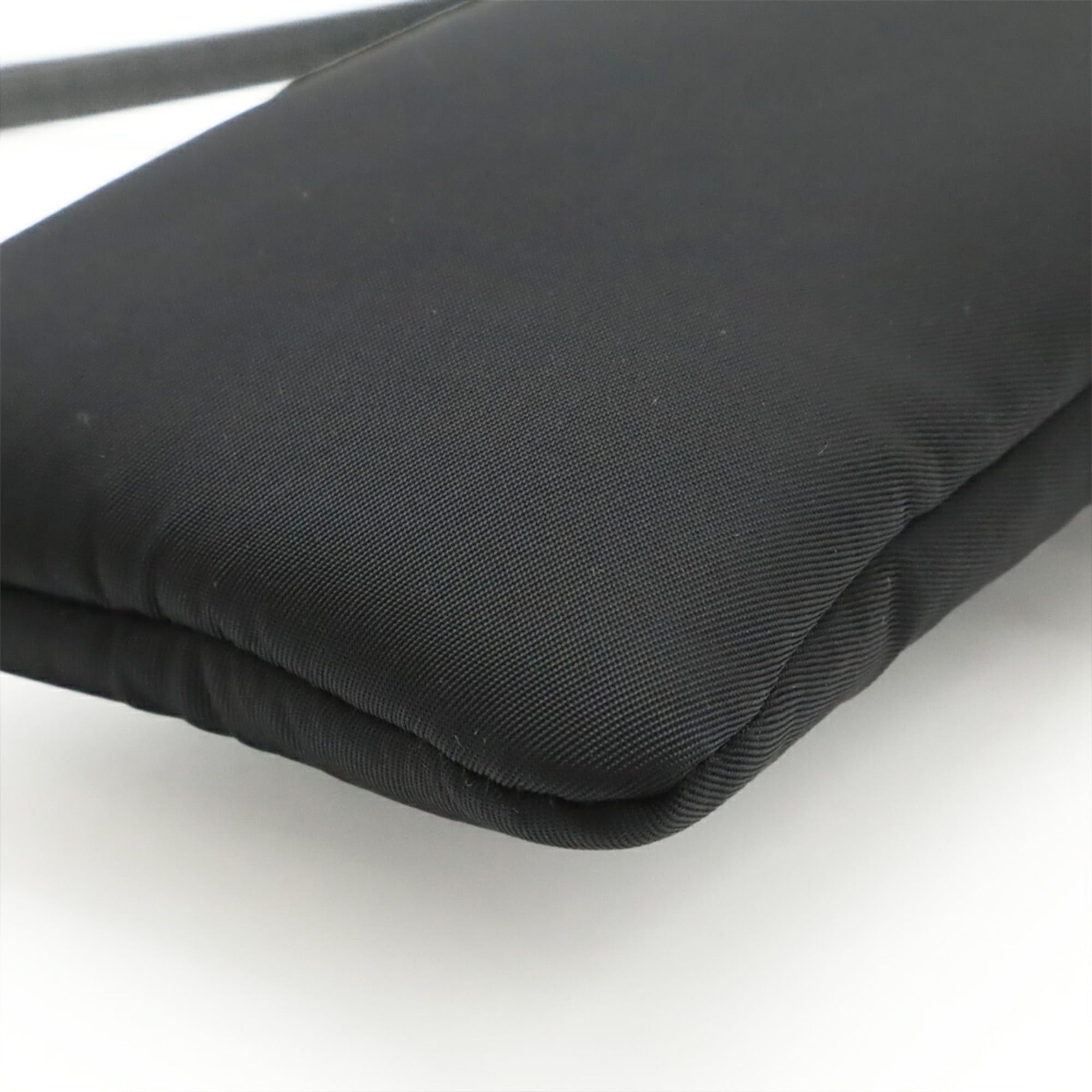 Prada PRADA Triangle Smartphone Case, Shoulder Bag, Handbag, Pouch, Nylon, Black (NERO) 2ZT011 Size ONE SIZE - 4 Thumbnail