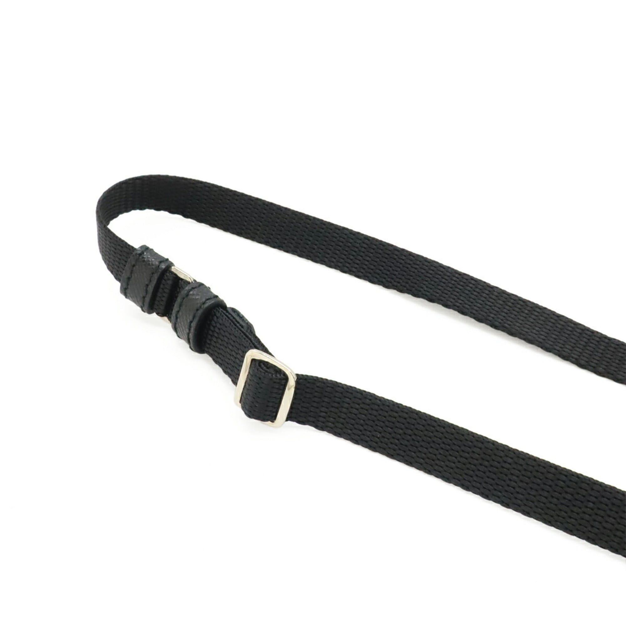 Prada PRADA Triangle Smartphone Case, Shoulder Bag, Handbag, Pouch, Nylon, Black (NERO) 2ZT011 Size ONE SIZE - 7 Thumbnail