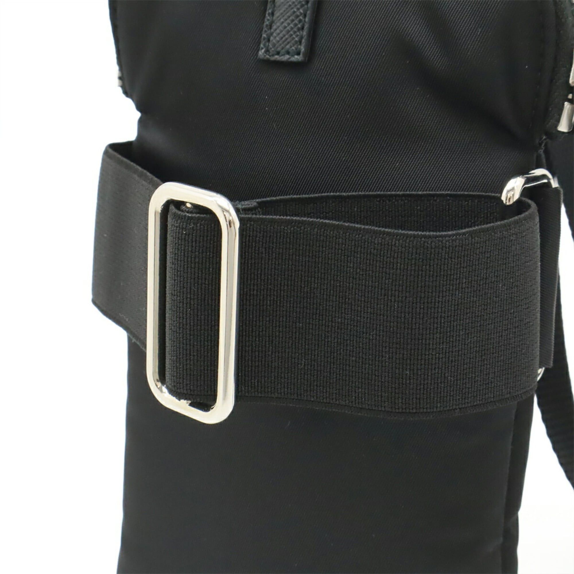 Prada PRADA Triangle Smartphone Case, Shoulder Bag, Handbag, Pouch, Nylon, Black (NERO) 2ZT011 Size ONE SIZE - 5 Thumbnail