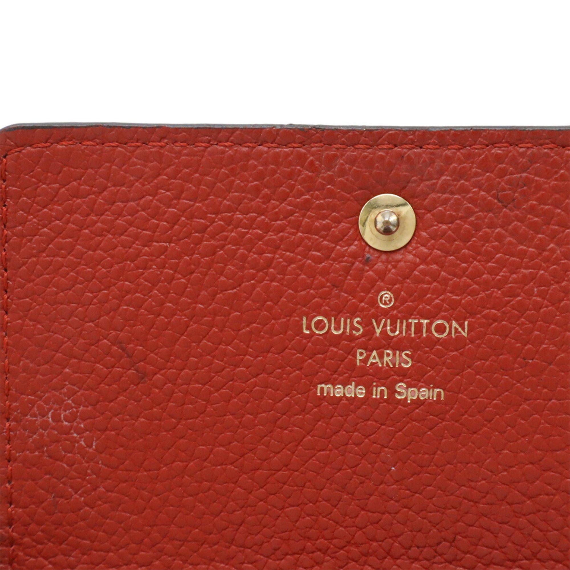 Louis Vuitton Louis Vuitton Monogram Empreinte Enveloppe Carte de Visite Business Card Holder/Card Case Cerise Red M58457 Size ONE SIZE - 10 Thumbnail
