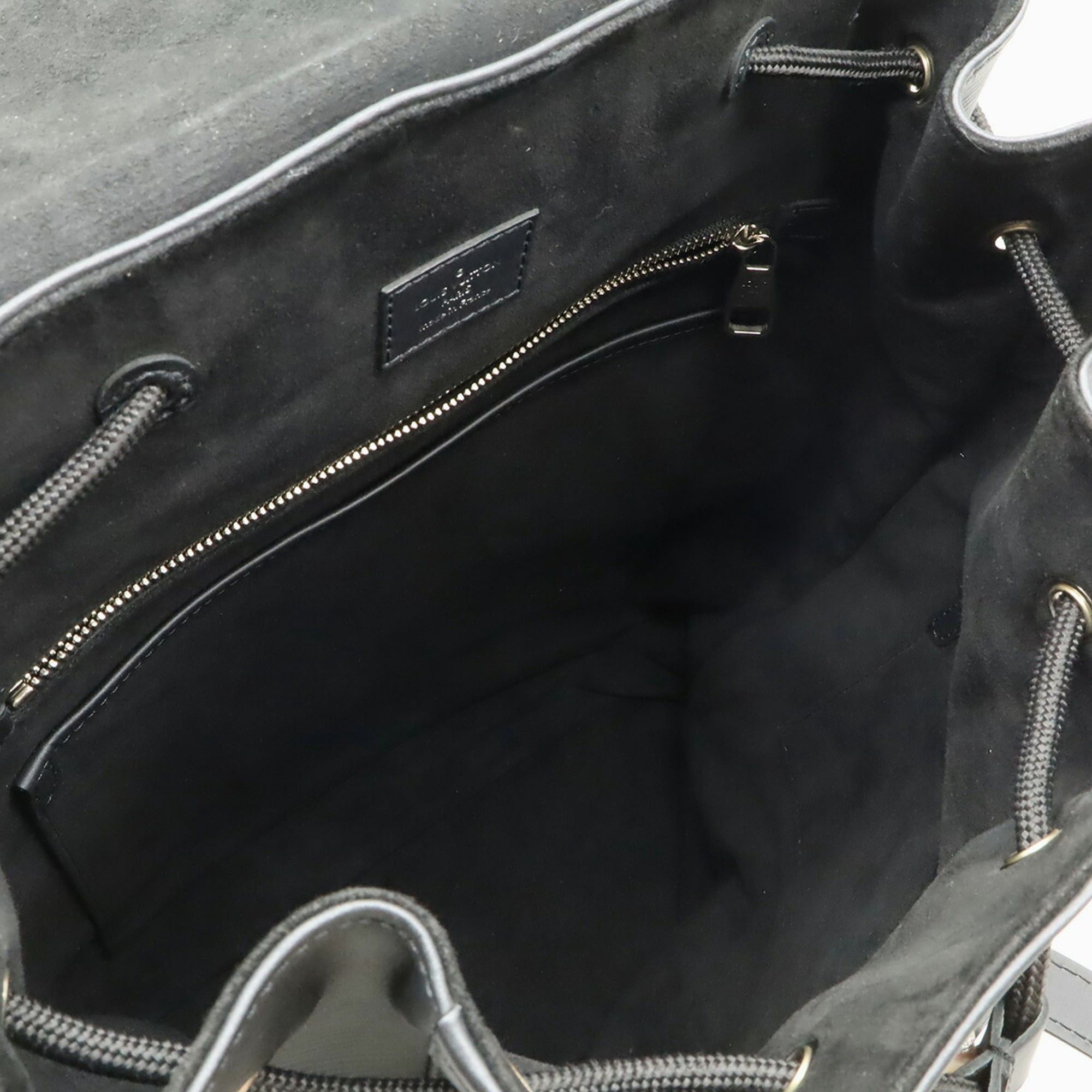 Louis Vuitton LOUIS VUITTON Epi Christopher PM Backpack, Leather, Black (M50159) Size ONE SIZE - 7 Thumbnail